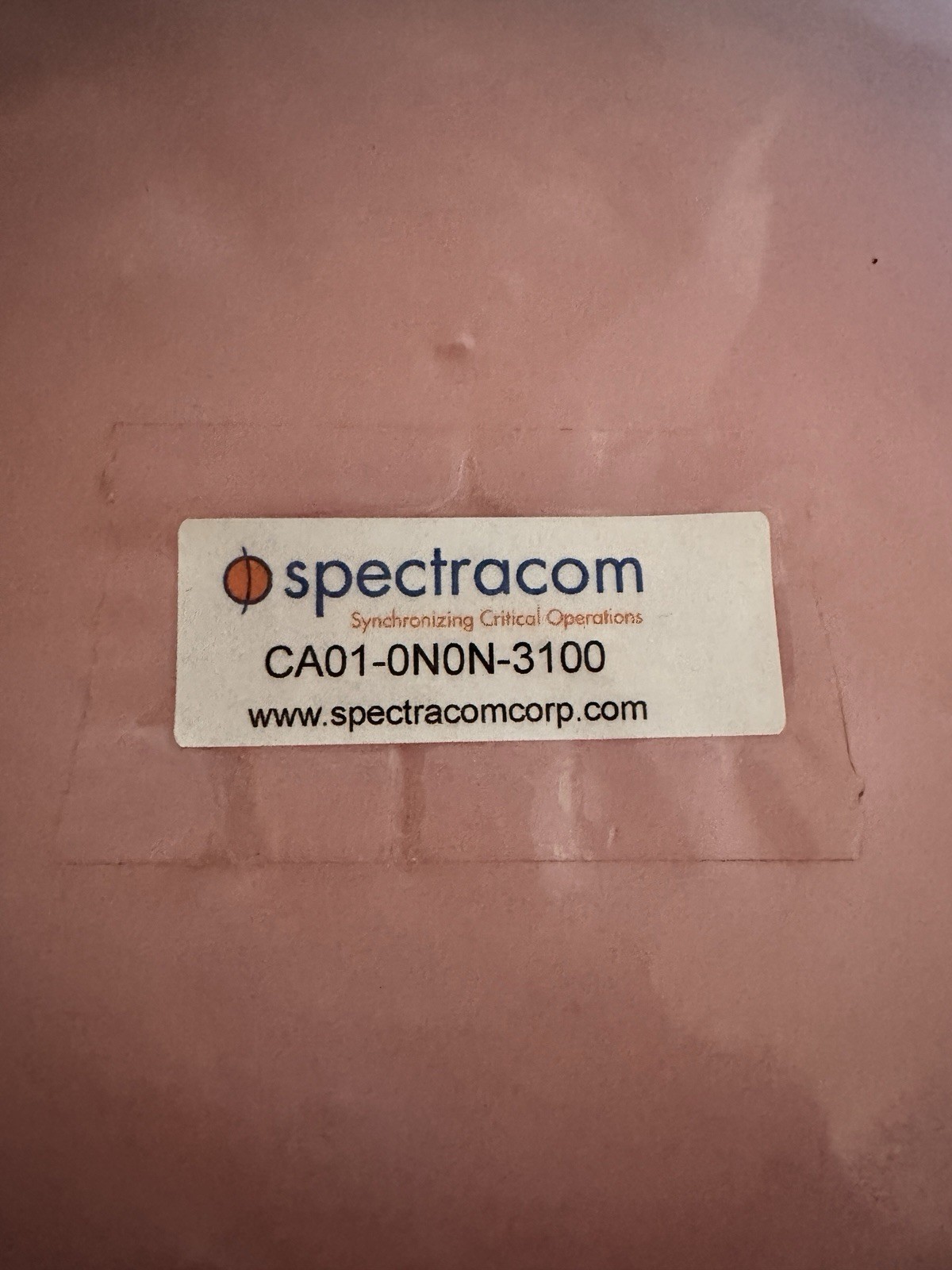 Spectracom RG-8 Coax Cable 6GHz N Male RF400 100ft CA01-0N0N-3100