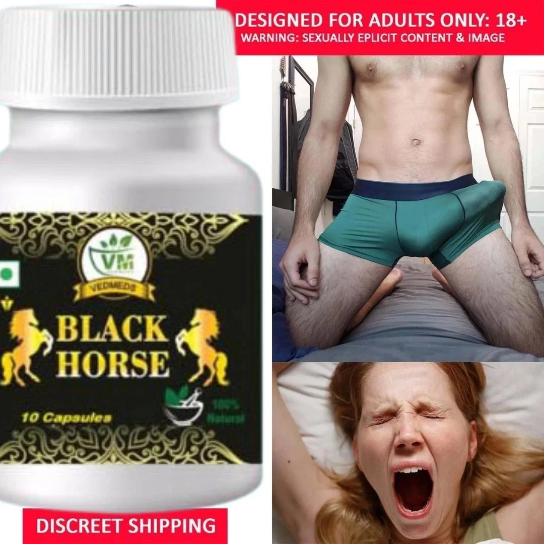 Black Horse Power Booster Pills for Men | Strength, Stamina & Vitality Enhancer