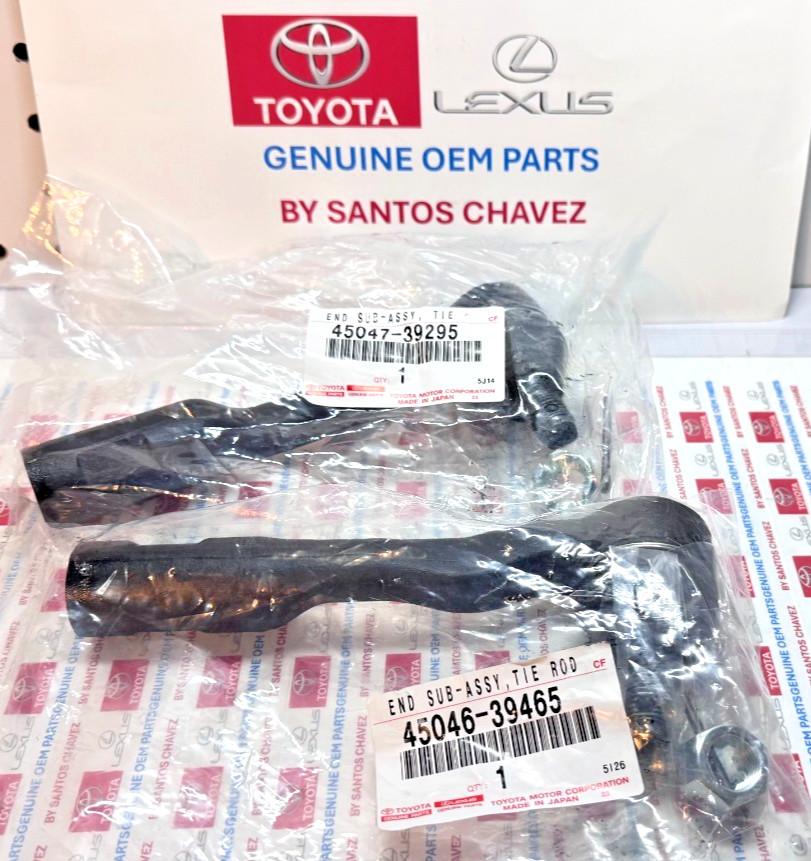2000-03 Toyota Tundra 2001-02 Sequoia R/L Outer Tie Rod Ends GENUINE OEM PART