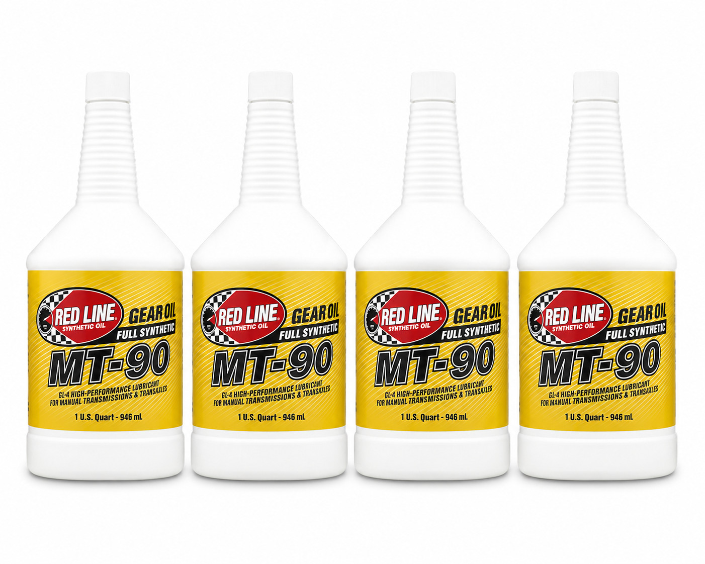 Red Line 50304 MT-90 75W90 Manual Transmission Lubricant 1 Quart - 4 Quart Pack