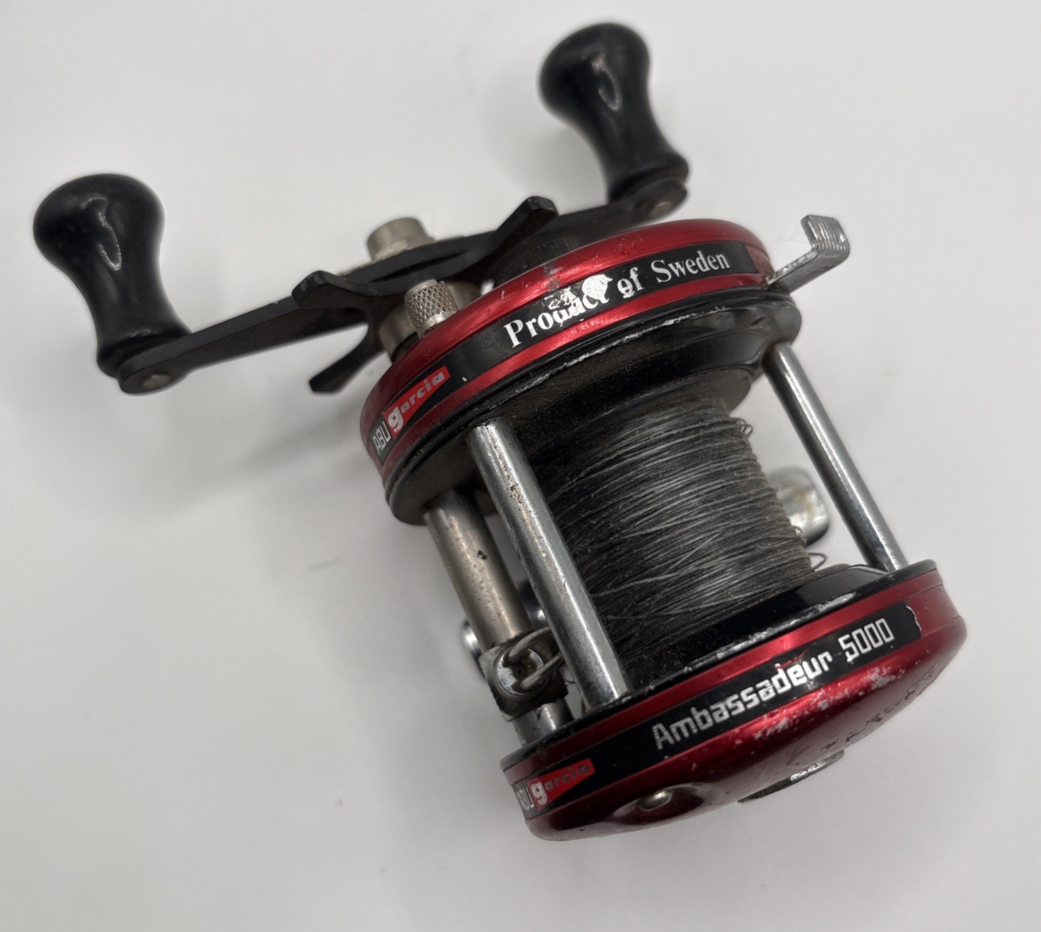 Abu Garcia Ambassadeur 5000AL Red High Speed • Sweden Made Works Well Abu Garcia Ambassadeur 5000AL Red High Speed • Sweden Made Works Well