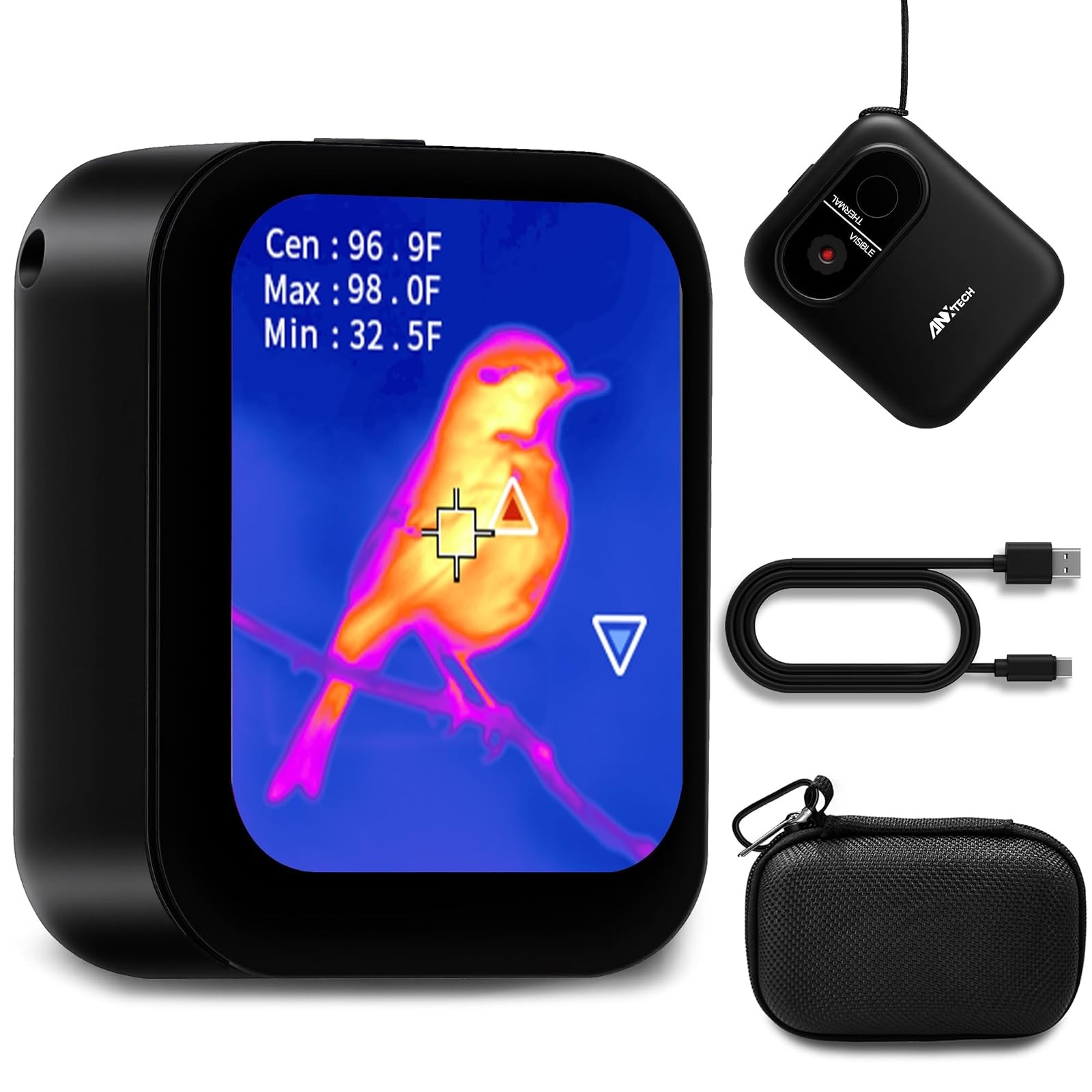 80x60 IR Resolution Mini Thermal Camera No App