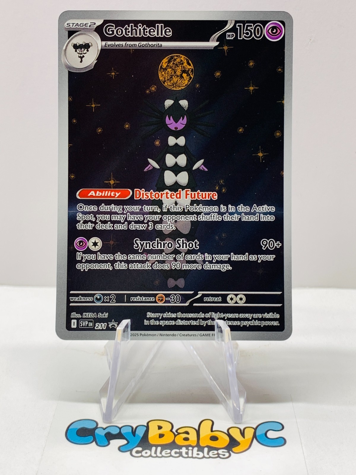 Pokemon Gothitelle SVP211 Scarlet & Violet Black Star Promo