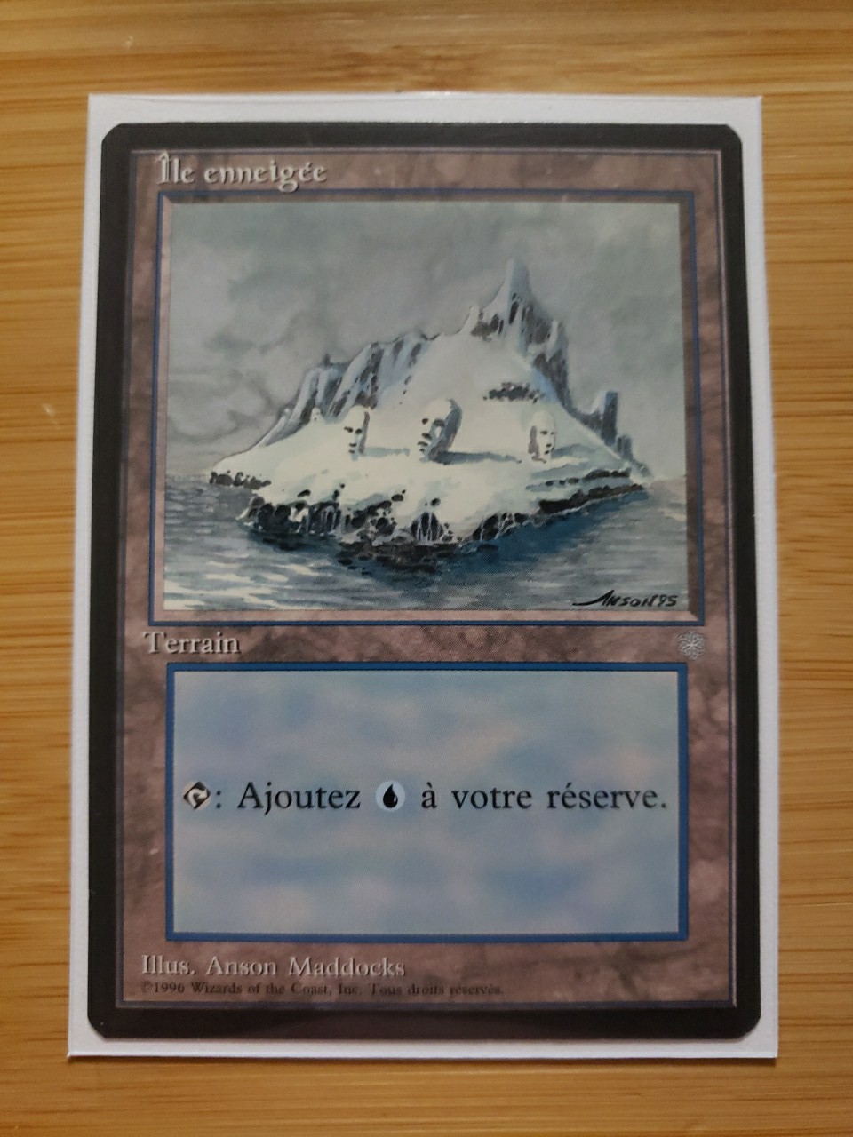 Ile Enneige - Ice Age - MTG French Ile Enneige - Ice Age - MTG French