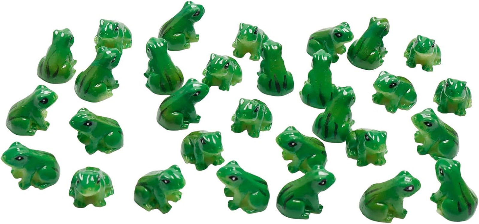 30 Pcs Resin Mini Frogs Green Frog Miniature Figurines Animals Model Fairy Garde 30 Pcs Resin Mini Frogs Green Frog Miniature Figurines Animals Model Fairy Garde