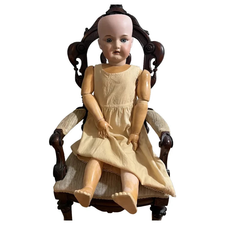 Antique German Armand Marseille Bisque Head Doll 32\ Antique German Armand Marseille Bisque Head Doll 32\