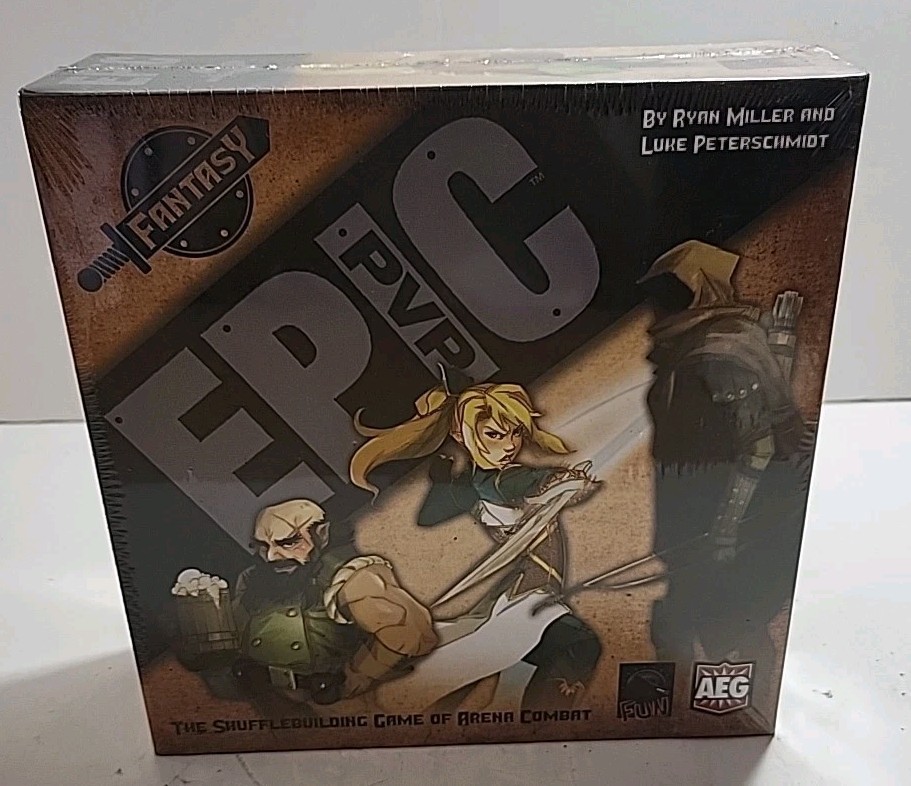 BRAND NEW EPIC PvP Fantasy Card Shufflebuilding Game Arena Combat AEG Sealed MIB BRAND NEW EPIC PvP Fantasy Card Shufflebuilding Game Arena Combat AEG Sealed MIB