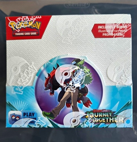 Pokemon SV09 Scarlet Violet JOURNEY TOGETHER ENHANCED BOOSTER BOX Sealed 36 pack Pokemon SV09 Scarlet Violet JOURNEY TOGETHER ENHANCED BOOSTER BOX Sealed 36 pack