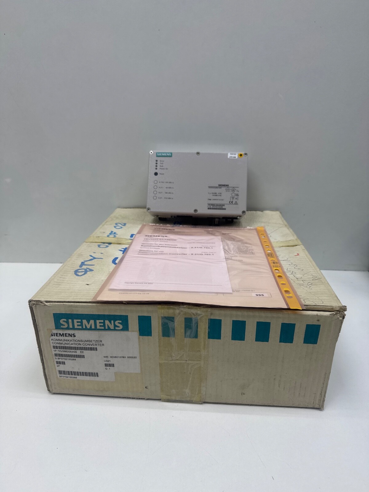 SIEMENS 7XV5662-0AA00/EE COMMUNICATION CONVERTER