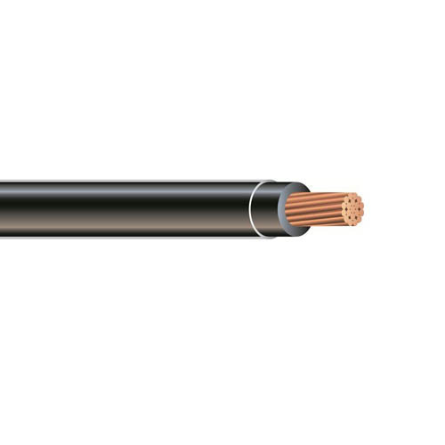 PER FOOT 8 AWG Copper THHN THWN-2 Wire (55 Amp) 600V