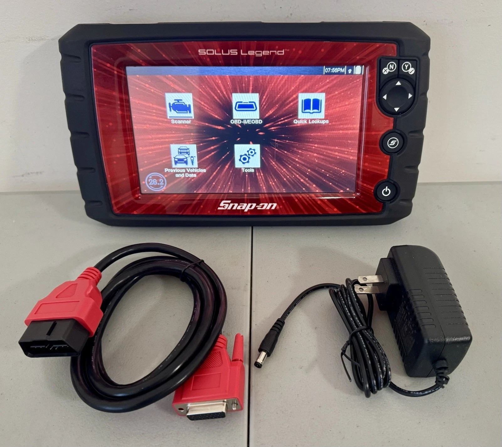 SNAP ON SOLUS LEGEND 26.2 DIAGNOSTIC FULL FUNCTION SCANNER 1980\'s-2026 EESC336