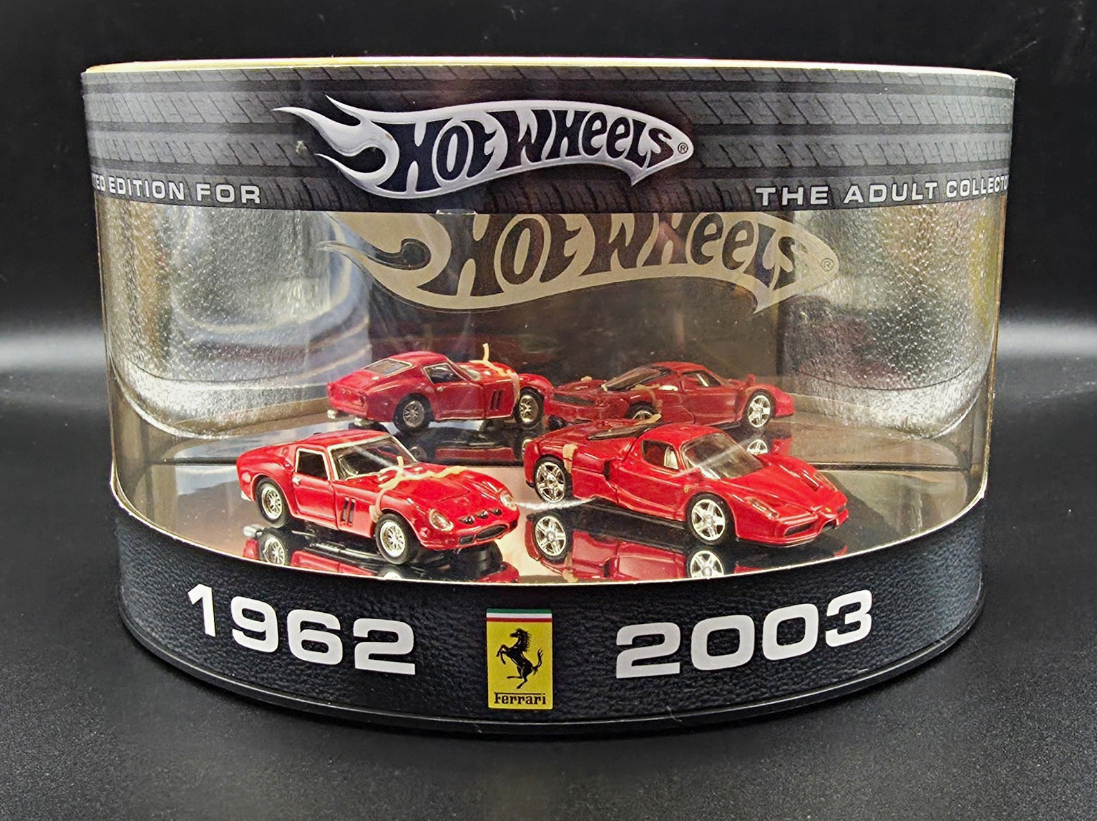 Hot Wheels 1962 GTO & 2003 Enzo Ferrari Limited Edition 1/64 Diecast Set - Rare