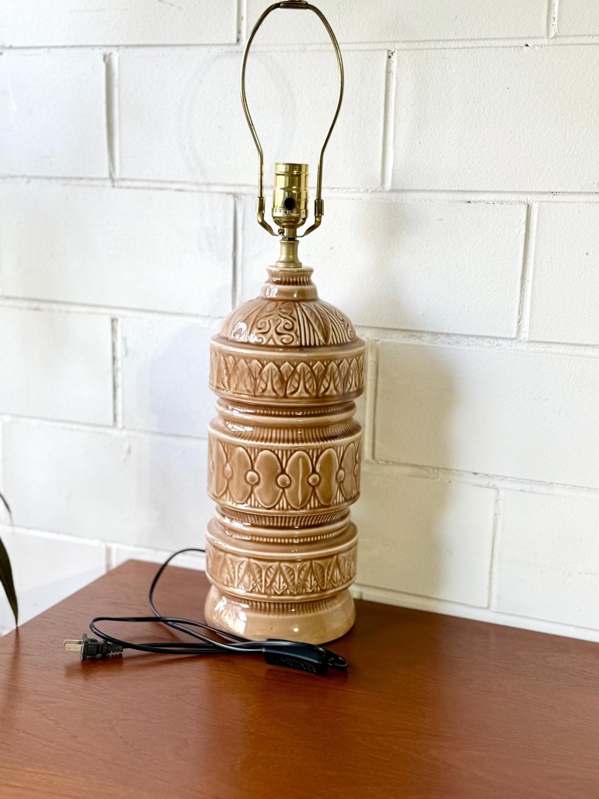 Vintage 1960s Ceramic Table Lamp