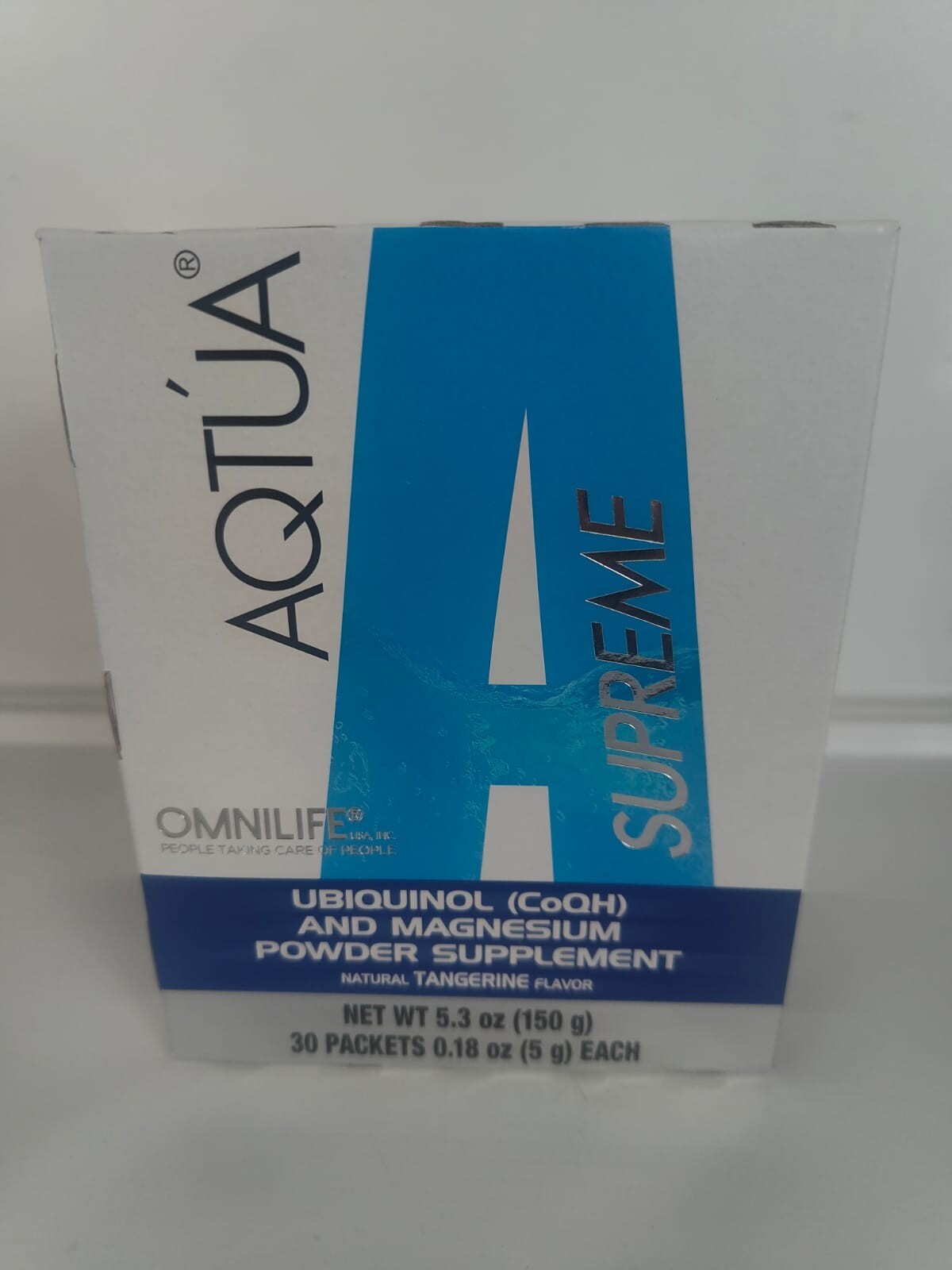 Aqtua supreme omnilife. suplemento  natural,  magnesio, cardio , coenzima Q10.