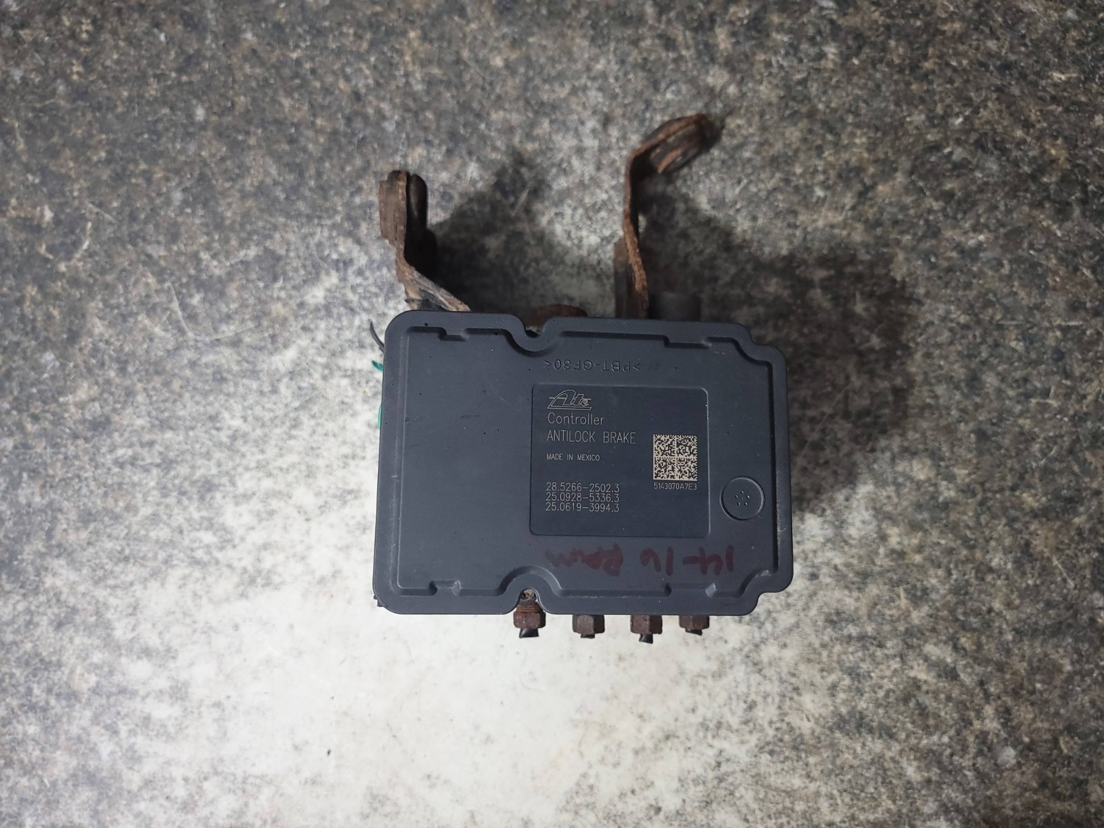 14-16 Dodge RAM 1500 Anti-lock Brake Module ABS Pump P68193650AD Used OEM