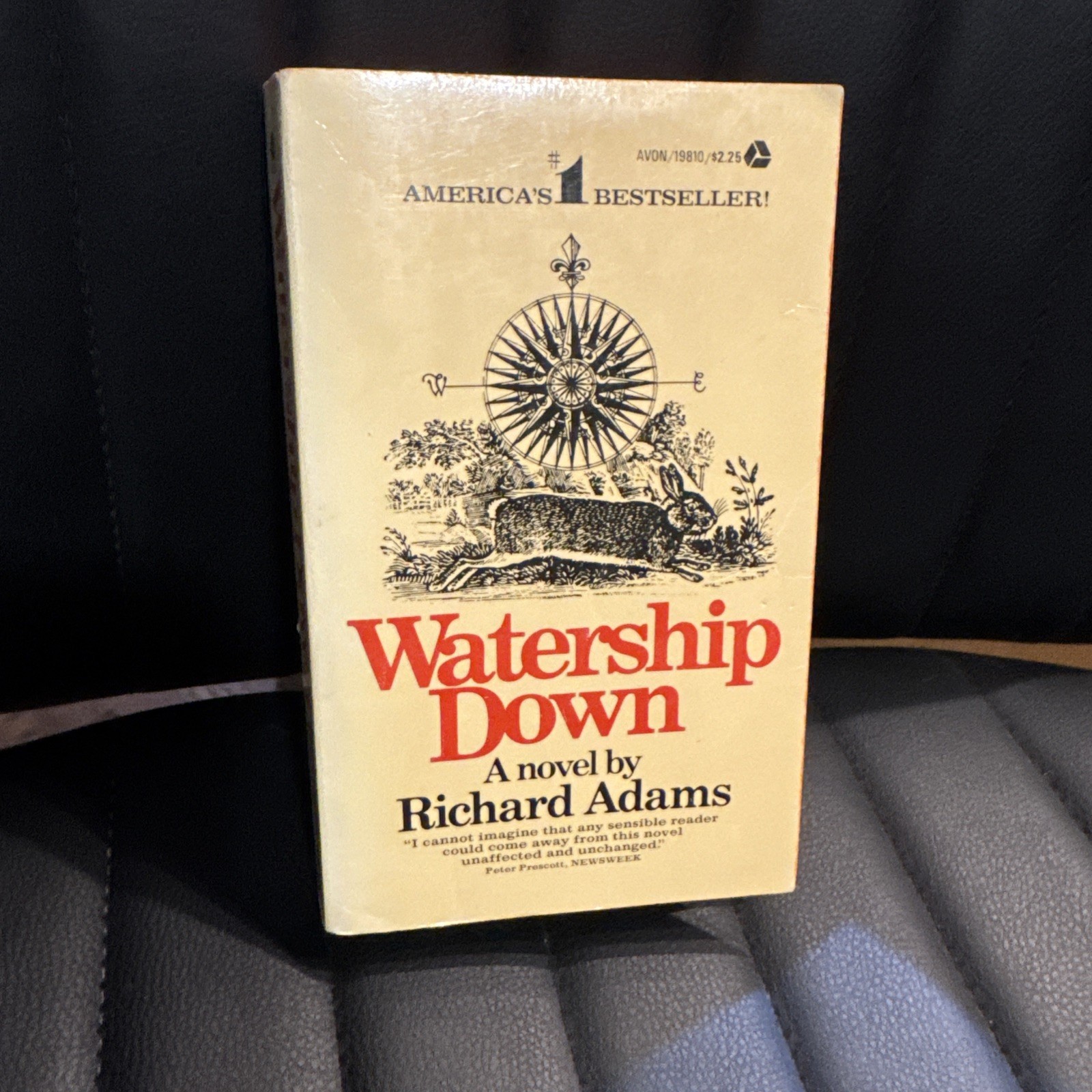Richard Adams Watership Down Paperback Fiction Avon Books 1975 First Printing