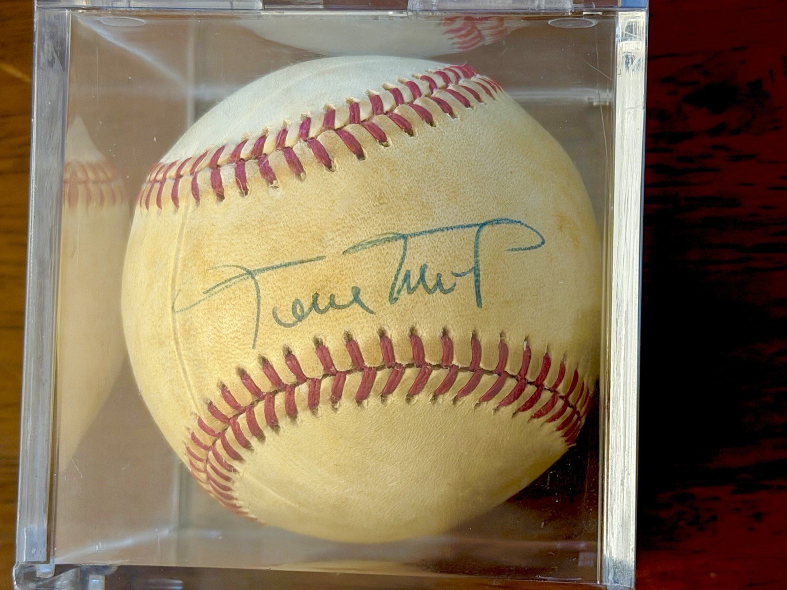 Willie Mays Early Signed Official National League Baseball JSA Authentication