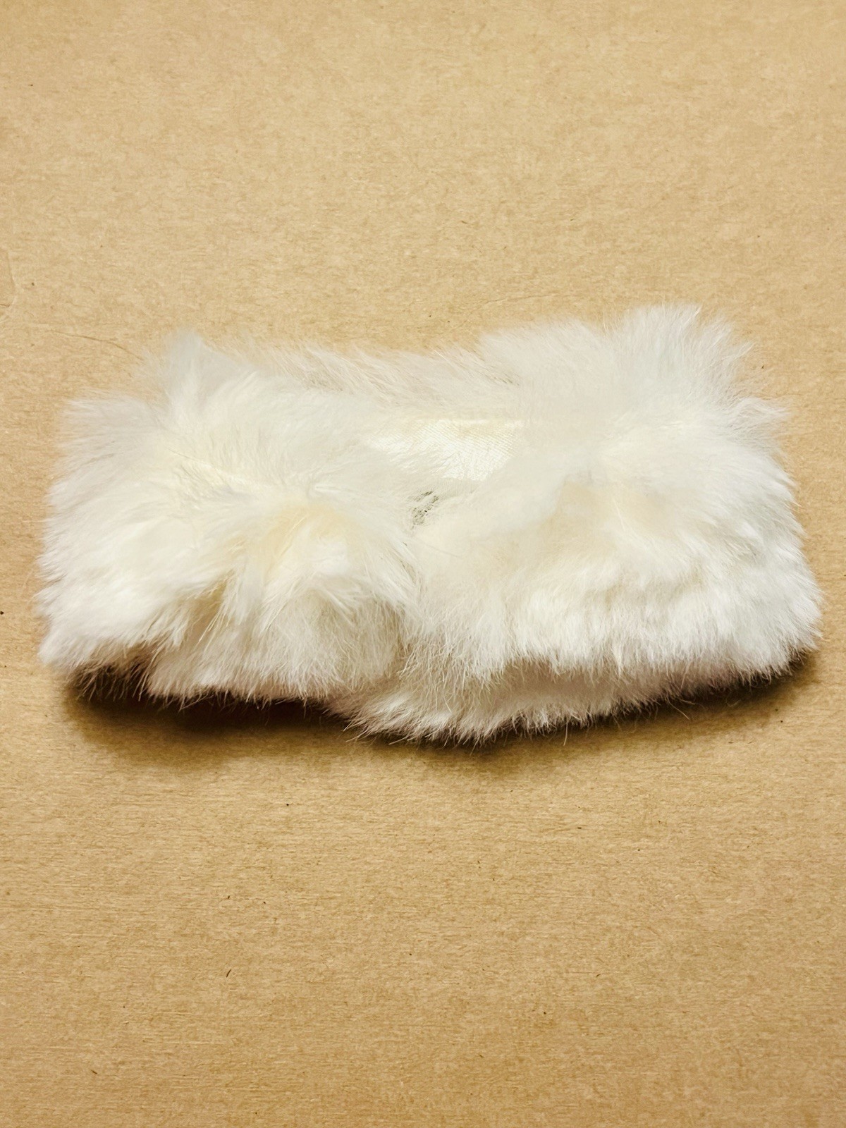 Vintage 1959 Ponytail Barbie Gay Parisienne White Rabbit Fur Stole Fashion 964