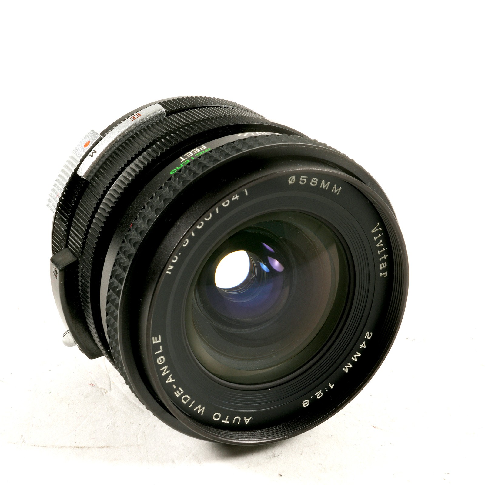 Vivitar 24mm f/2.8 Auto Wide Angle Lens Canon FD