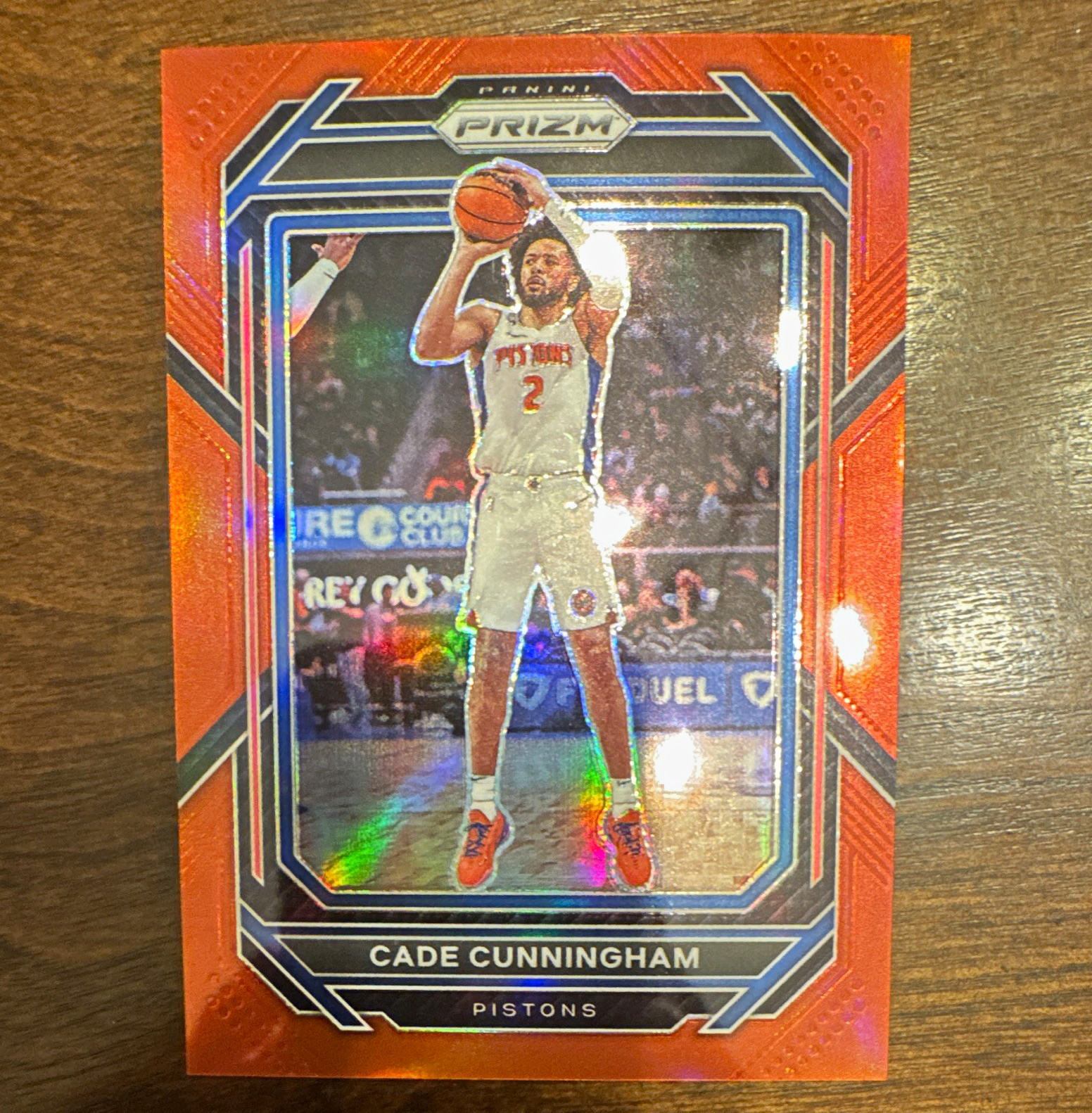 Panini Prizm 2022-23 Cade Cunningham Pistons #81 Red Prizm /299 Panini Prizm 2022-23 Cade Cunningham Pistons #81 Red Prizm /299