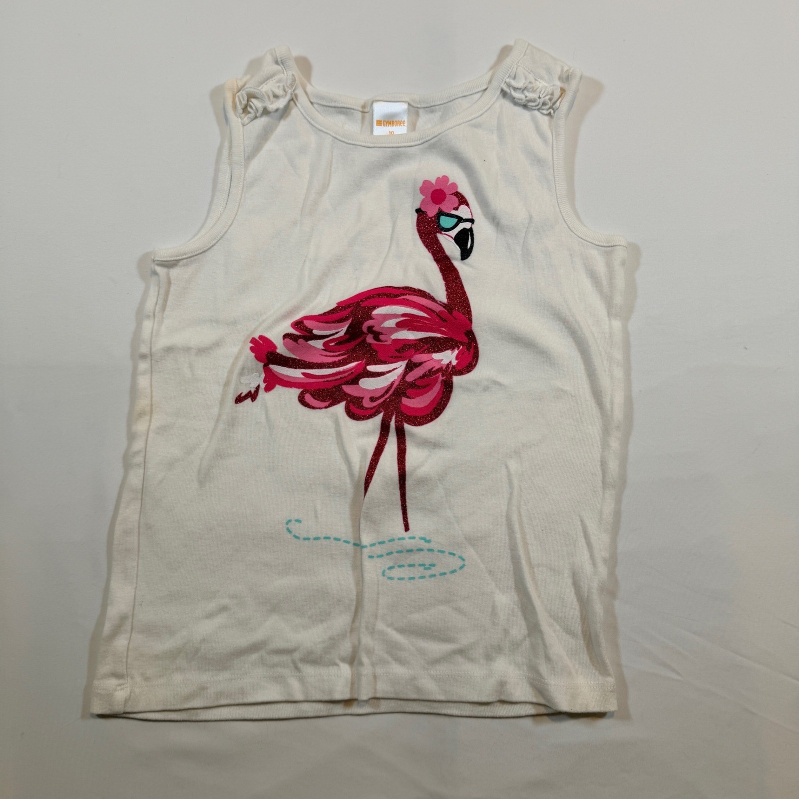Gymboree Girls Pink Flamingo Tank Gymboree Girls Pink Flamingo Tank