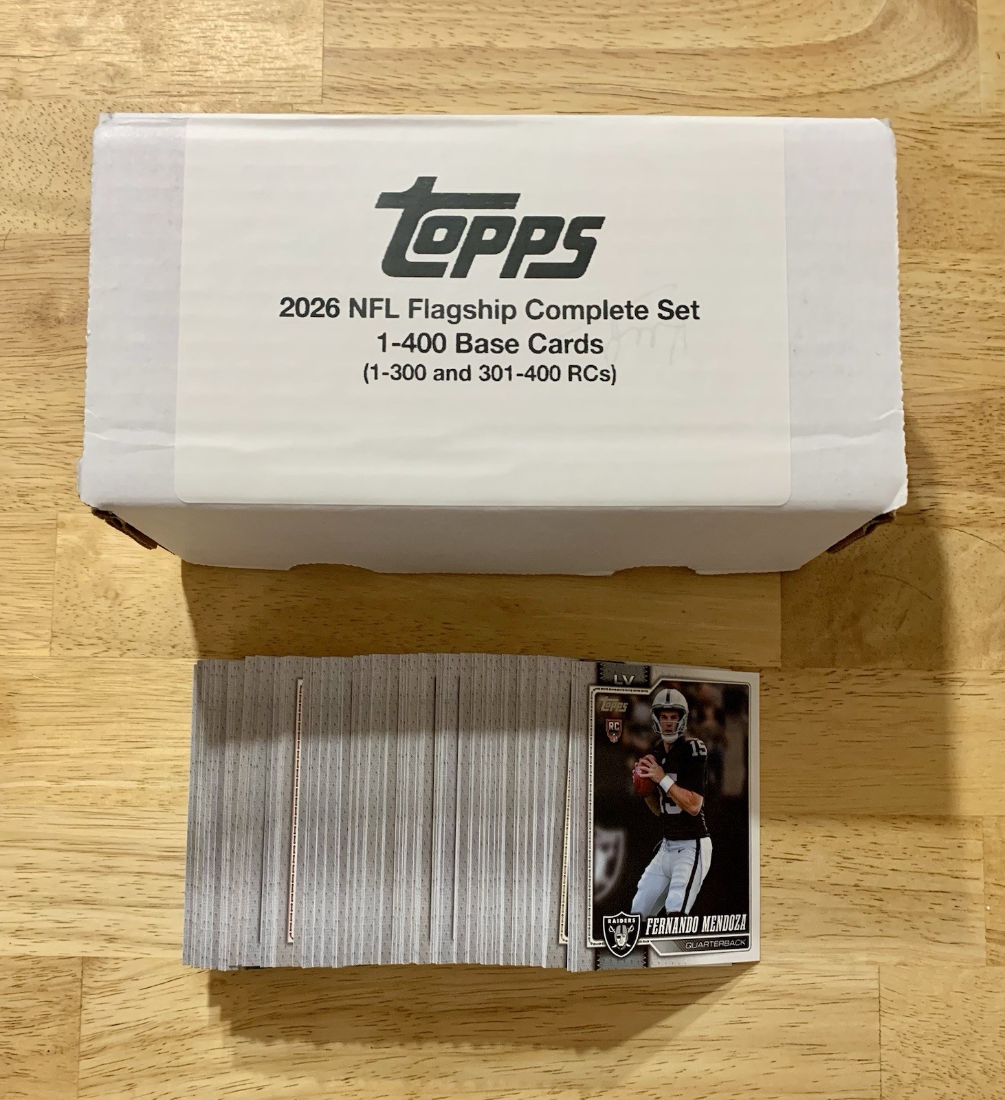 2026 Topps Flagship Football NFL Complete Base Set 1-400 with All 100 RCs 2026 Topps Flagship Football NFL Complete Base Set 1-400 with All 100 RCs