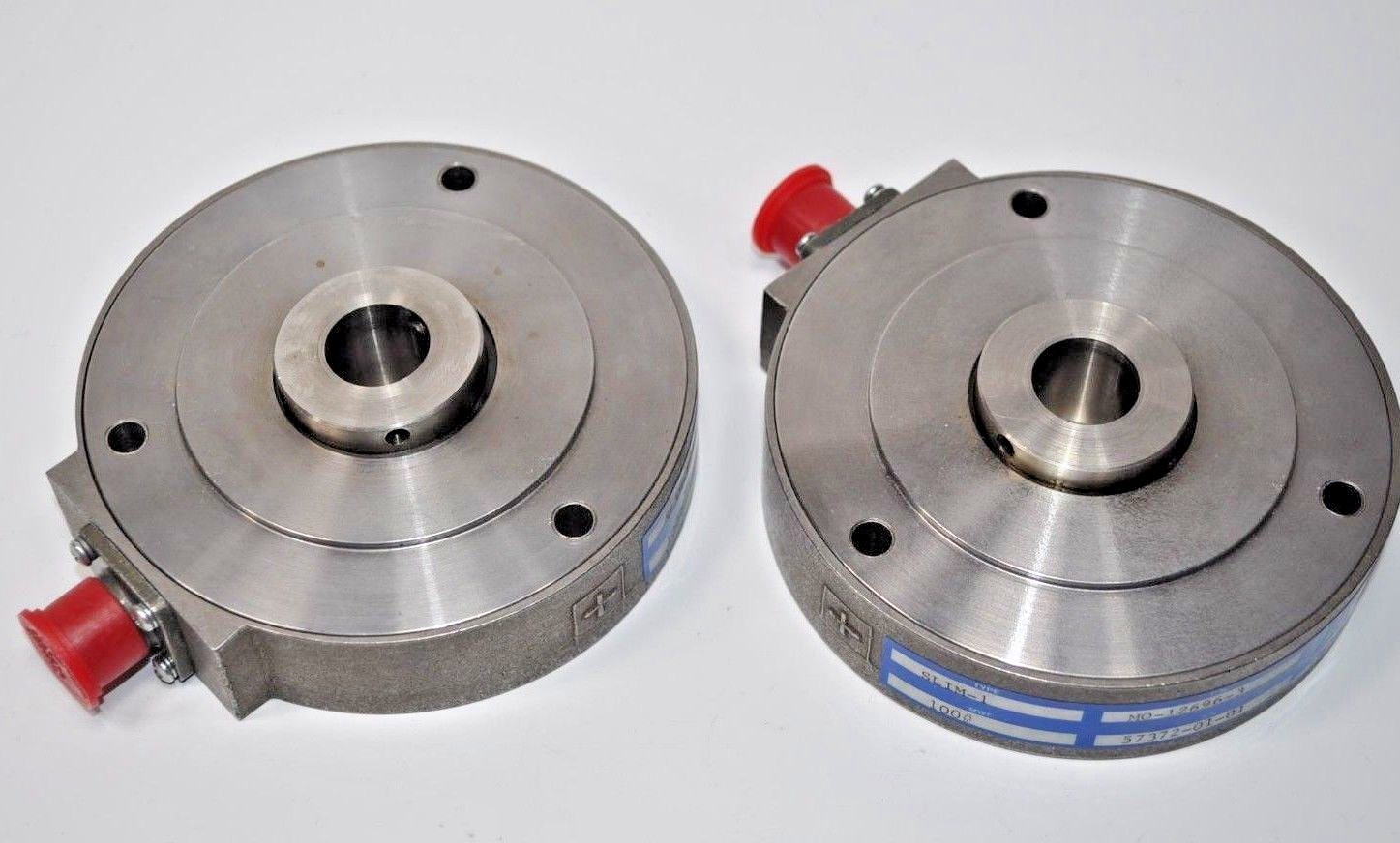 Lot of 2 Cleveland Kidder Slim-1 Load Cells  100# Model# MO-12696-3 Tensi-Master