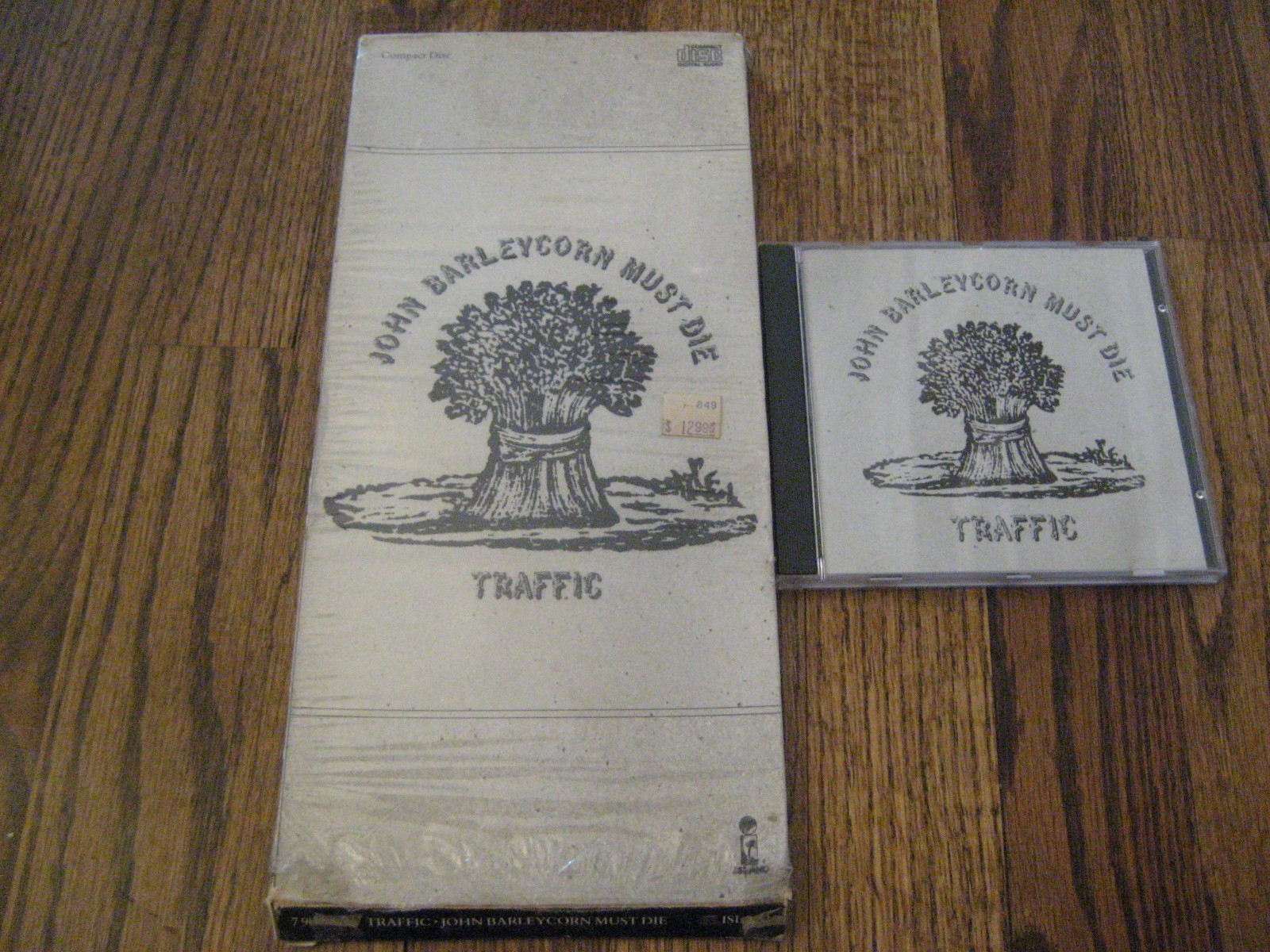 Traffic John Barleycorn Must Die Longbox and cd Rare