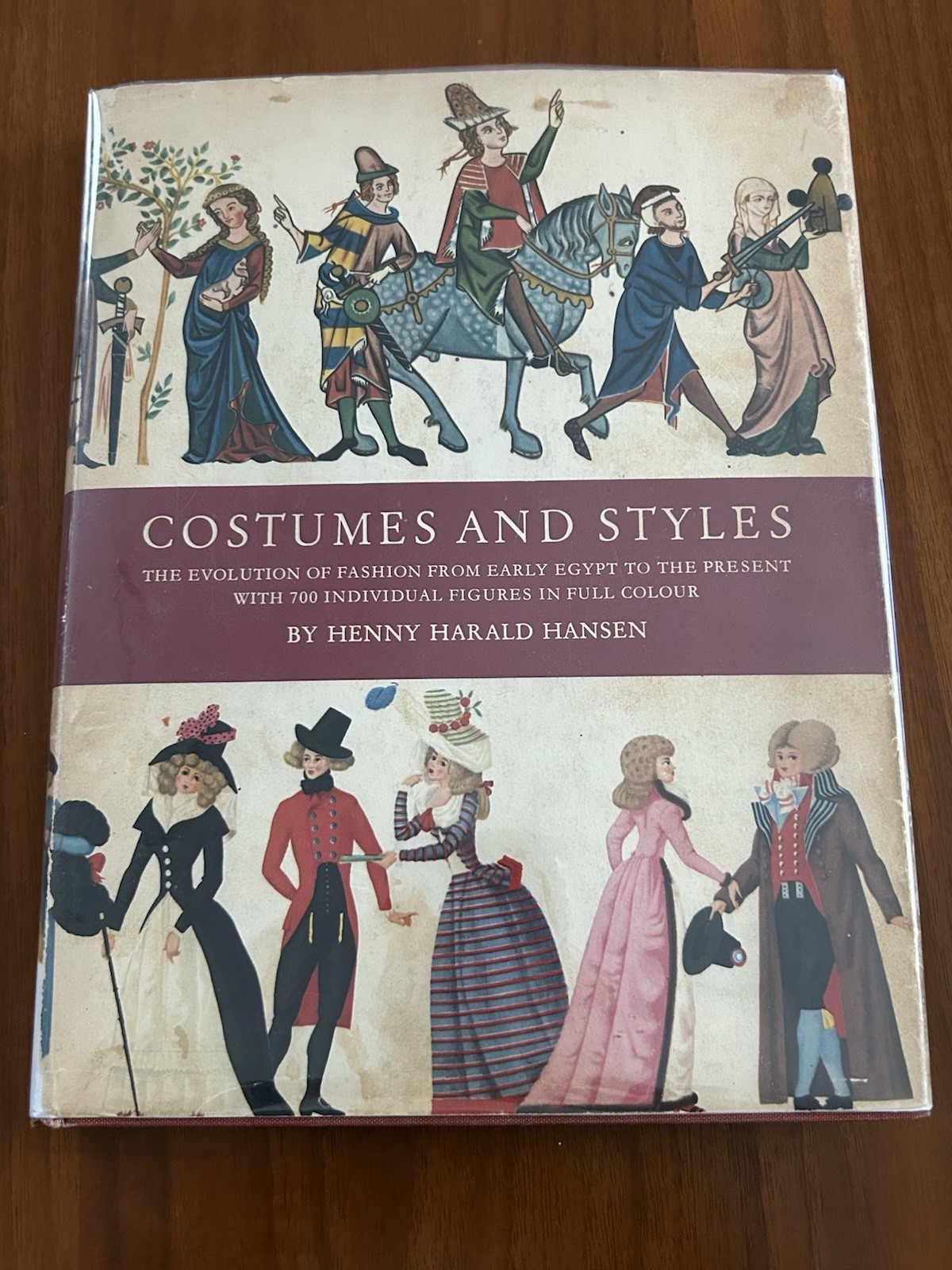 COSTUMES and STYLES 1956 Hardcover by Henny Harald Hansen COSTUMES and STYLES 1956 Hardcover by Henny Harald Hansen