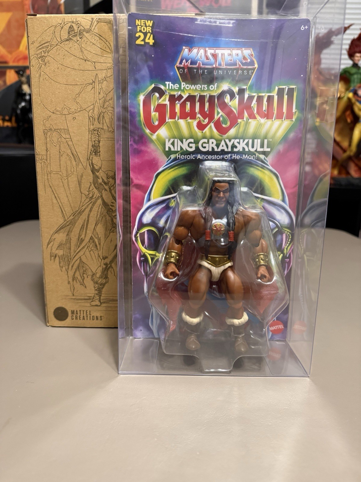 Masters Of The Universe Origins King Grayskull Mattel Creations Exclusive Figure