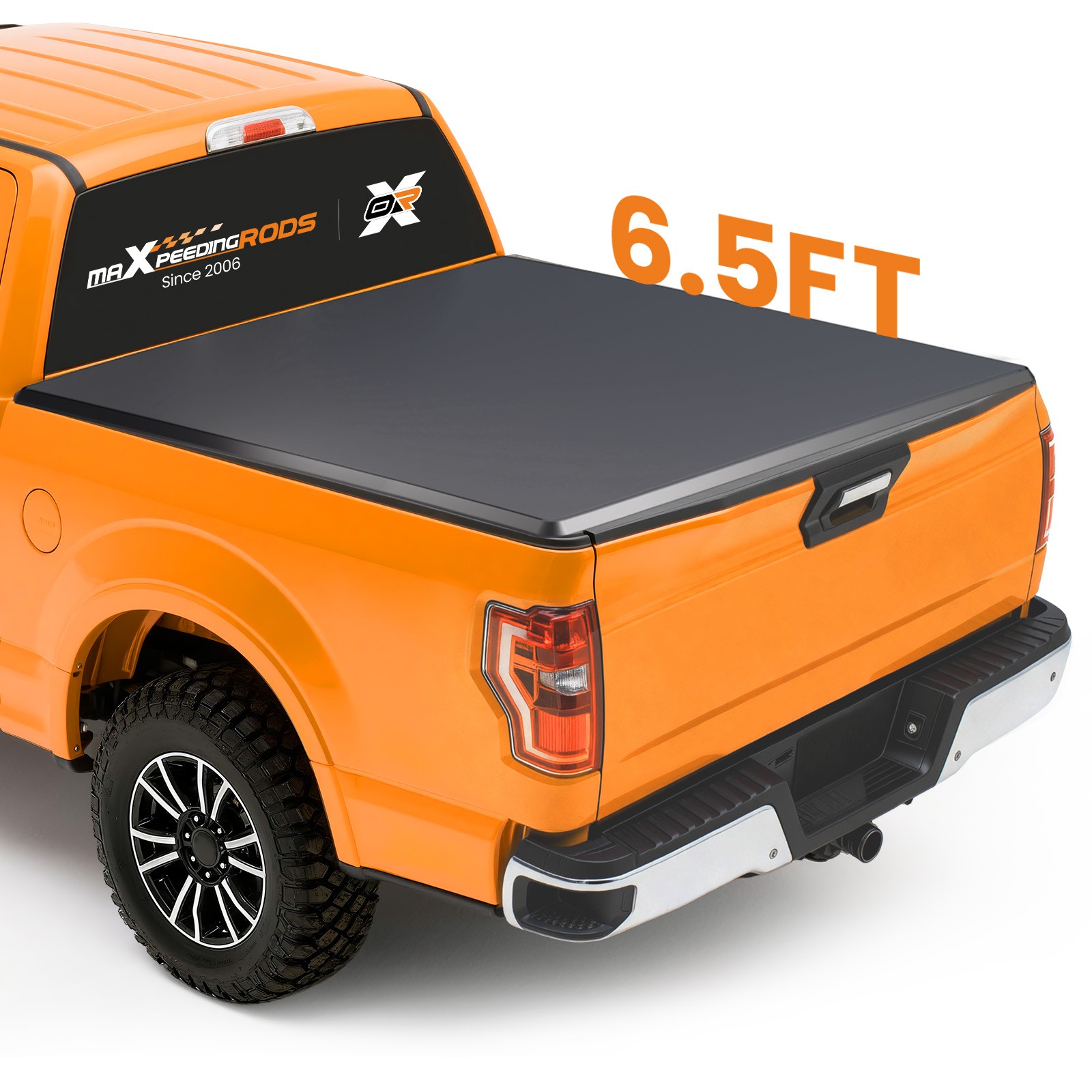 6.5FT/6.6FT Roll-Up Tonneau Cover for GMC Sierra 2500HD 3500HD Silverado 07-14