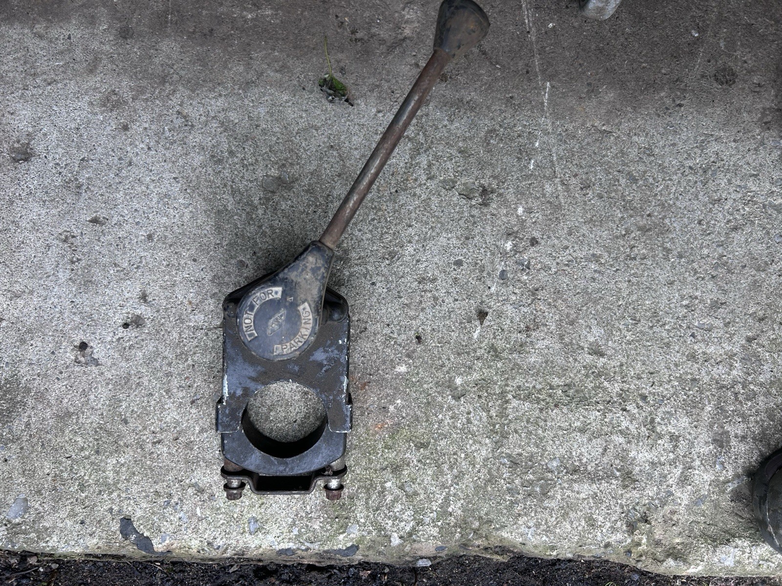 Vintage MICO Hydraulic Lever Lock Supplement Brake Valve Clamping Steering Mount