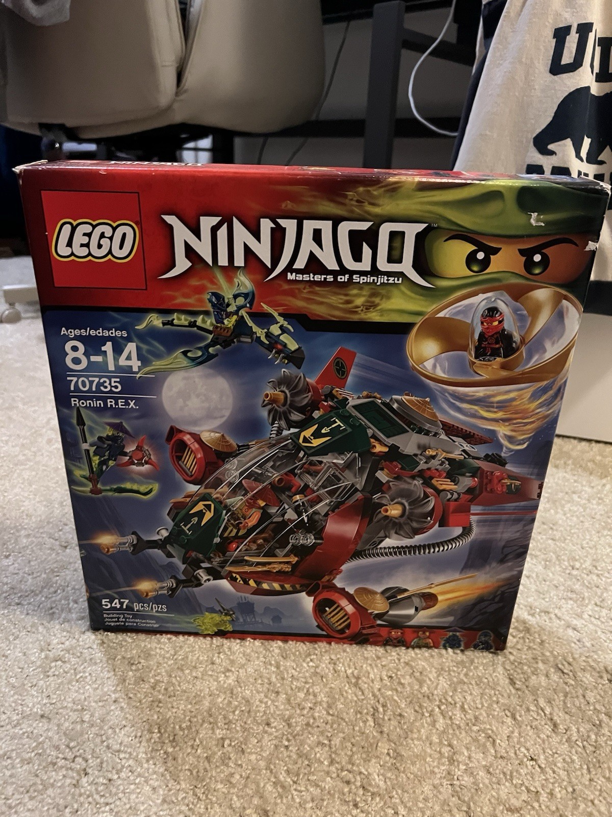 LEGO NINJAGO: Ronin R.E.X. (70735) Brand New Sealed Rare Retired Hard To Find