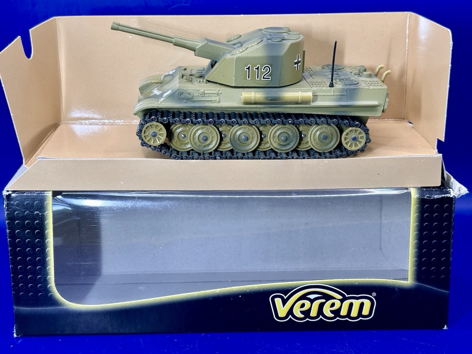Solido Flakpanther Verem Panther Flak WWII Tank Museum German Panzer Char 1/50