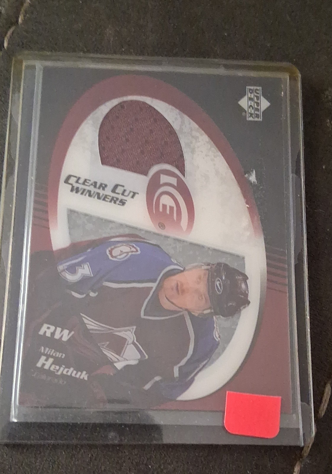 2003-04 Upper Deck Ice - Clearcut Winners Milan Hejduk #CC-MH (MEM)