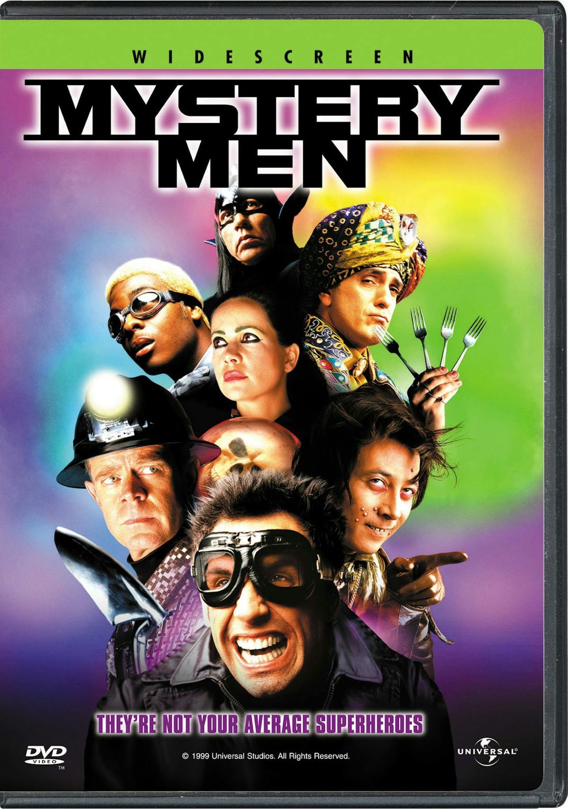 Mystery Men DVD Hank Azaria NEW
