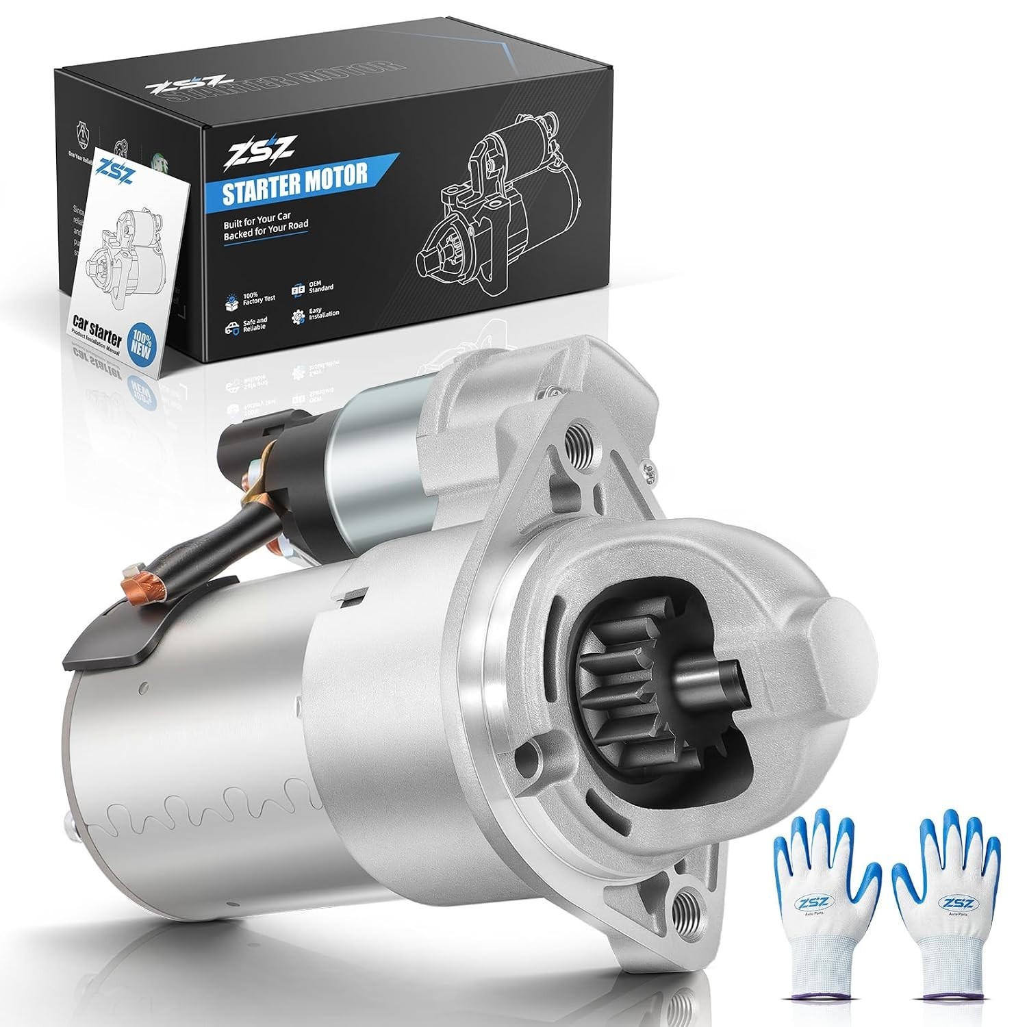 Starter Motor for Hyundai Elantra 2017-2020 Kia Forte 2014-2016 1.3KW 12V CW 13T