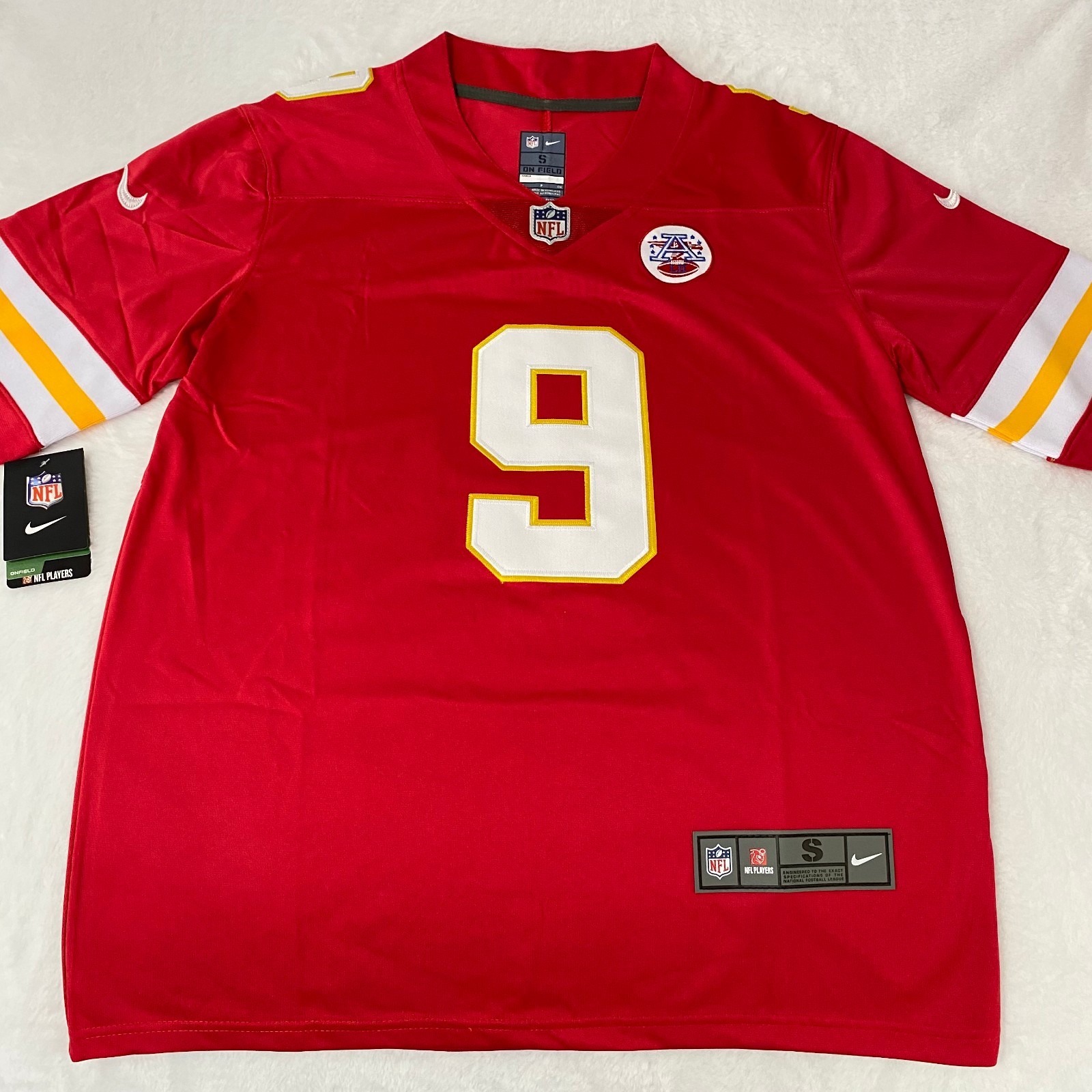 Kenneth Walker III #9 Red Stitched Football Jersey S-4XL