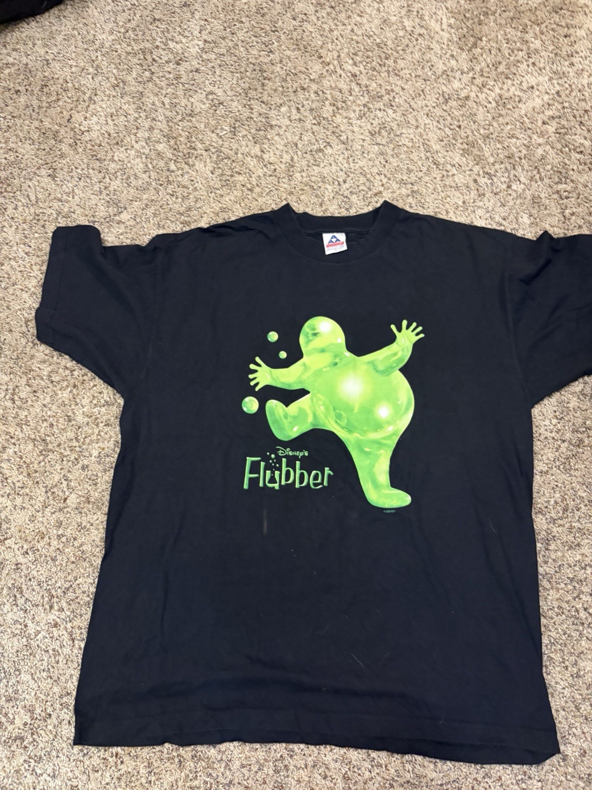 Vintage 1997 Disney\'s Flubber Movie Promo T-Shirt