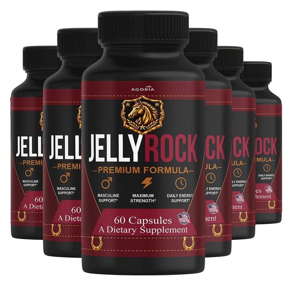 (6 Pack) Jelly Rock Advanced Male Health Support Supplement, JellyRock Capsules (6 Pack) Jelly Rock Advanced Male Health Support Supplement, JellyRock Capsules
