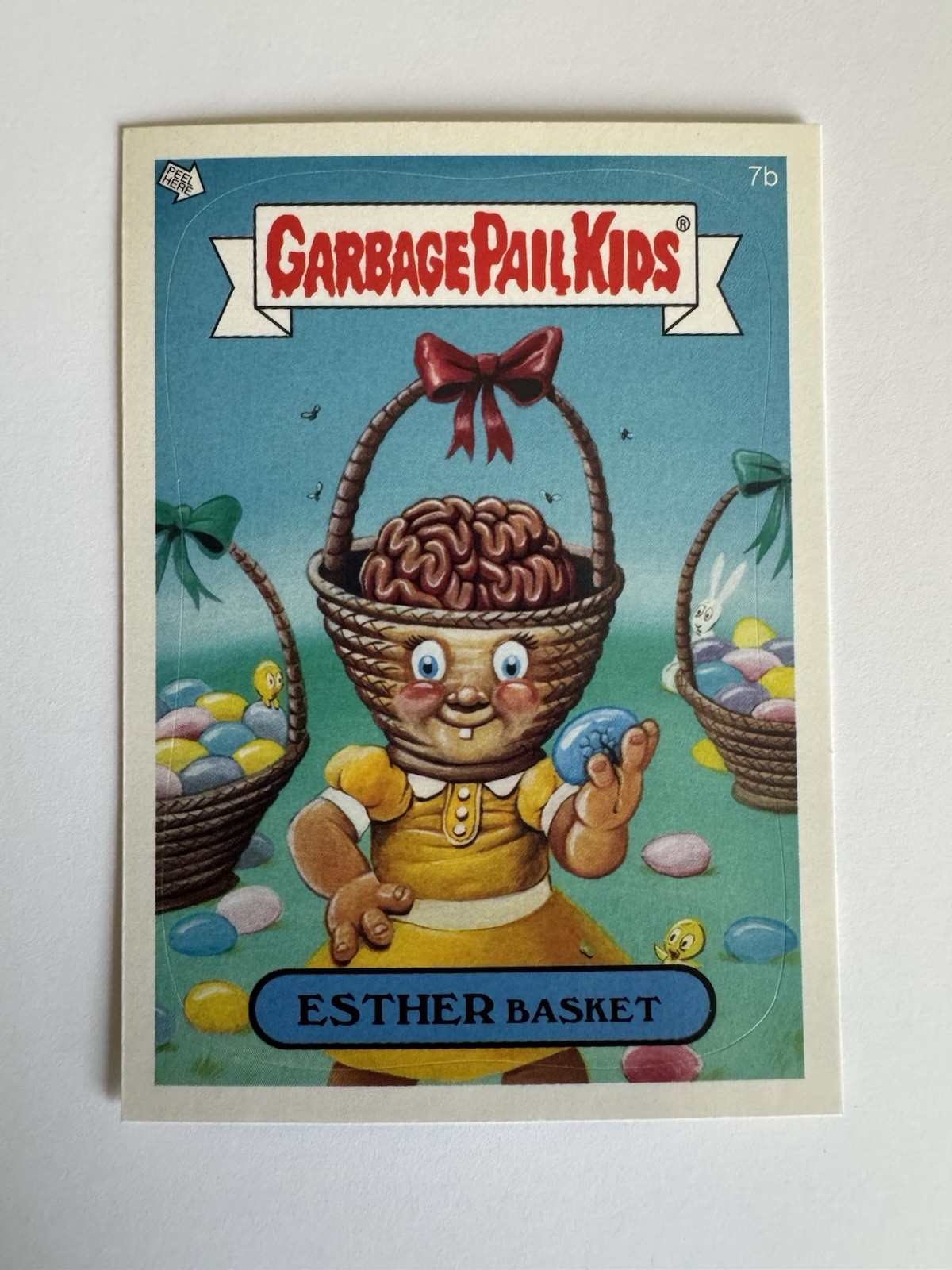 Topps 2006 Topps Garbage Pail Kids All-New Series 5 Esther Basket #7b Topps 2006 Topps Garbage Pail Kids All-New Series 5 Esther Basket #7b