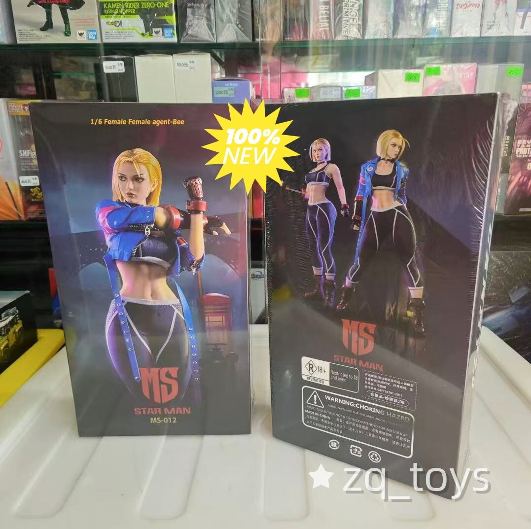 NEW STAR MAN MS-012 1/6 Street Girl Female Fighter 6 Cammy 12\