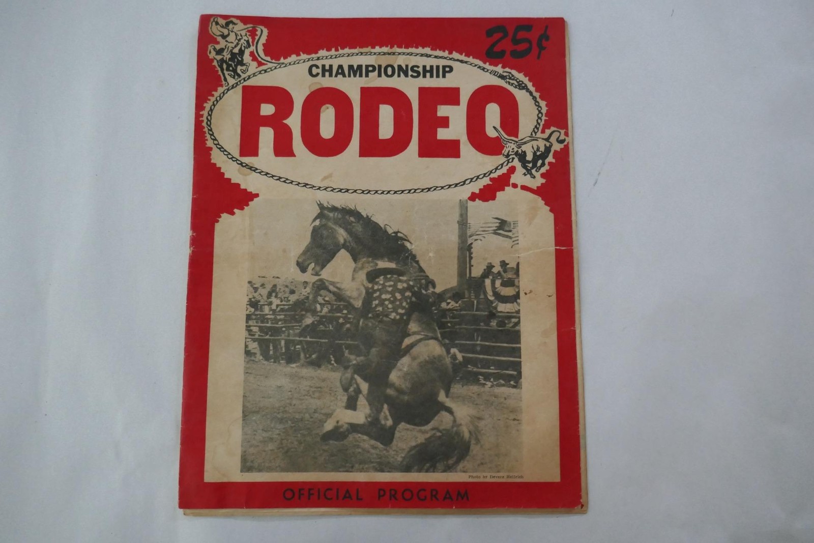 1952 Rodeo Program Burkburnett Texas Boom Town Celebration