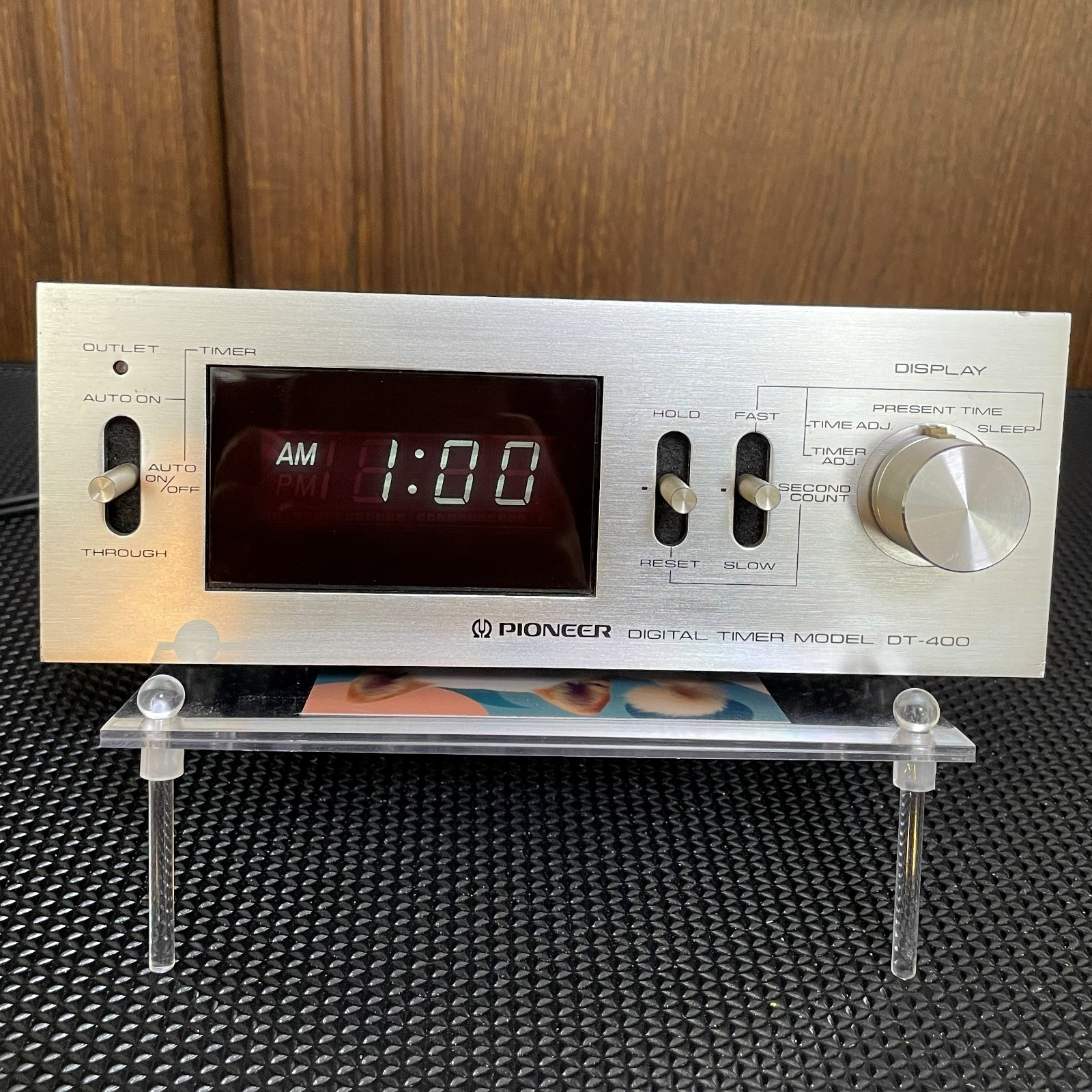 Pioneer DT-400 Digital Timer Program Timer AC 100V Tested Working Vintage Japan