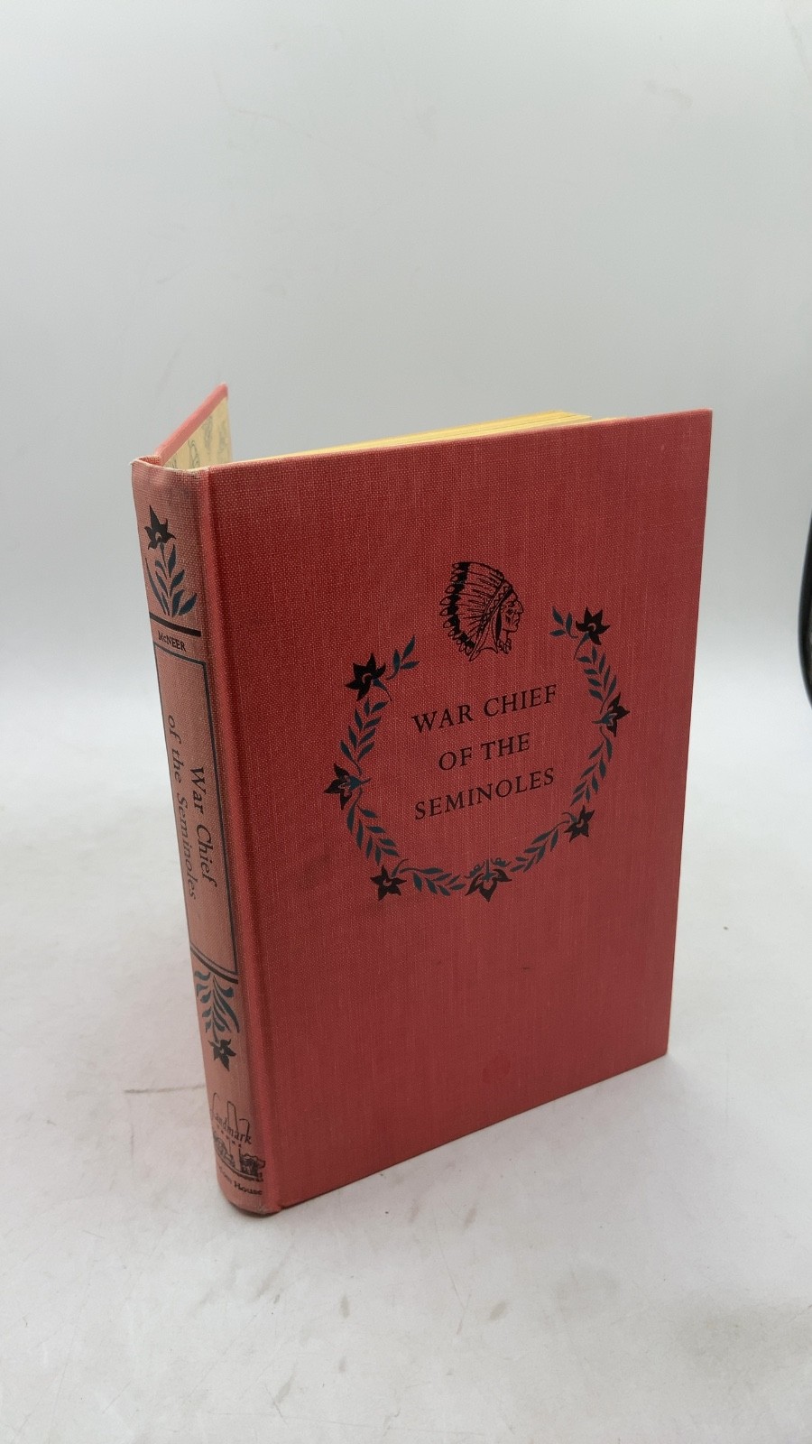 War Chief of the Seminoles May McNeer Hardcover 1954