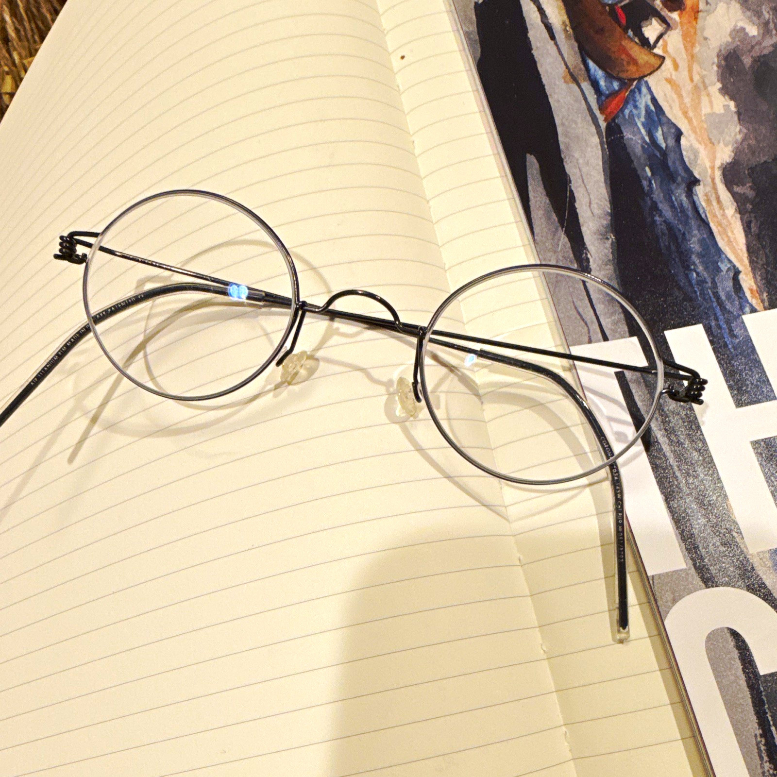 LINDBERG Denmark Corona Titanium Rim Eyeglass Frame LINDBERG Denmark Corona Titanium Rim Eyeglass Frame