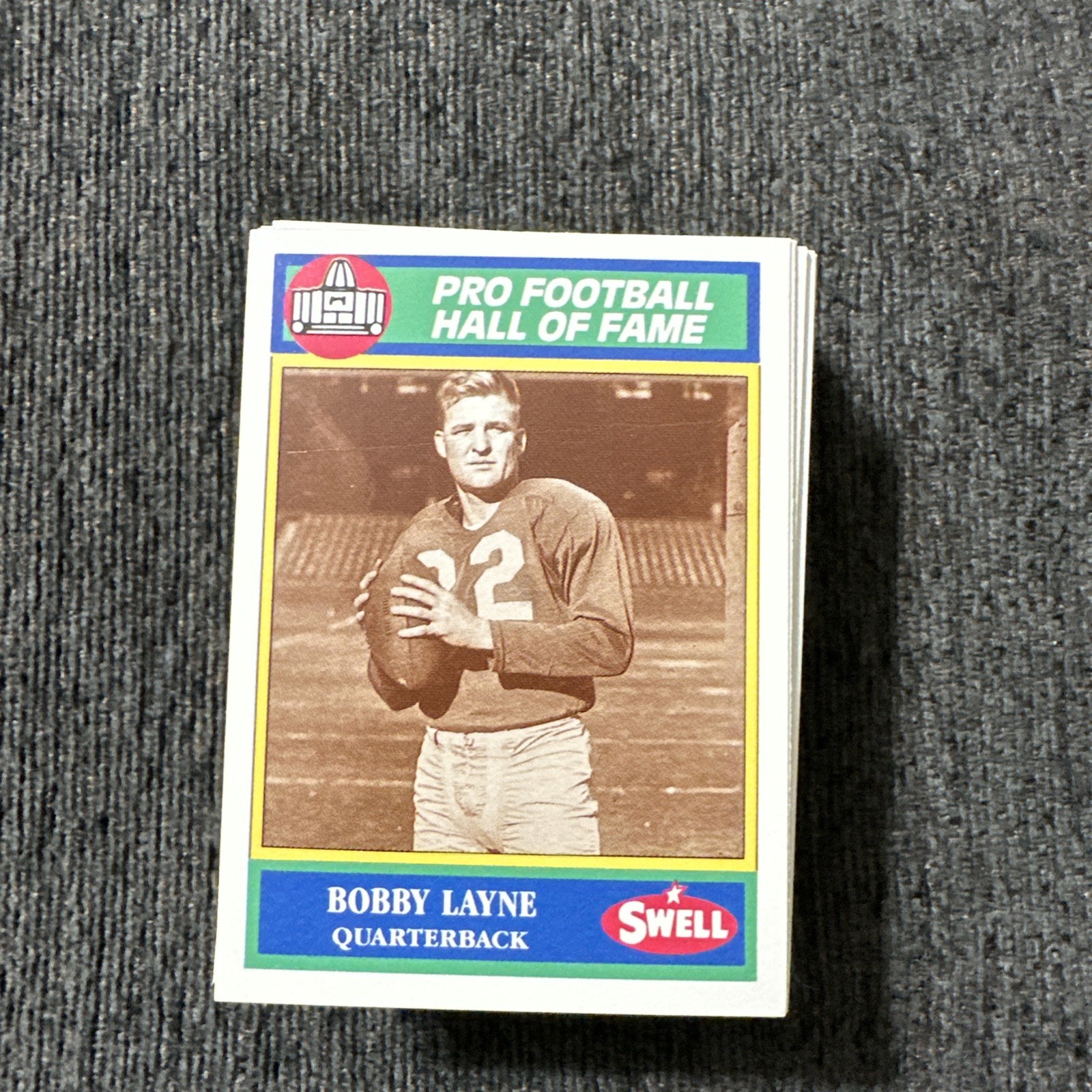 1990 Swell Greats Pro Football Hall of Fame 92 Card Lot Partial Set HOF 1990 Swell Greats Pro Football Hall of Fame 92 Card Lot Partial Set HOF