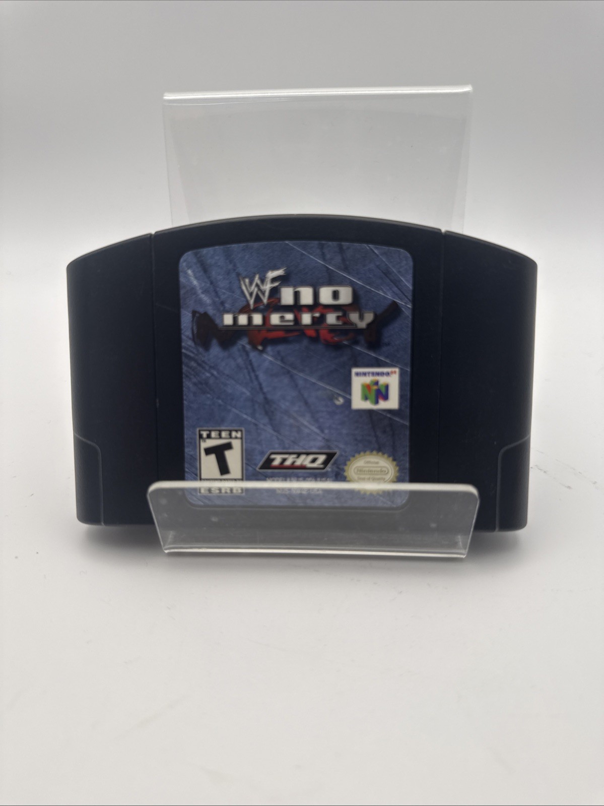 WWF No Mercy Nintendo 64 N64 Game Cartridge Authentic - Tested WWF No Mercy Nintendo 64 N64 Game Cartridge Authentic - Tested