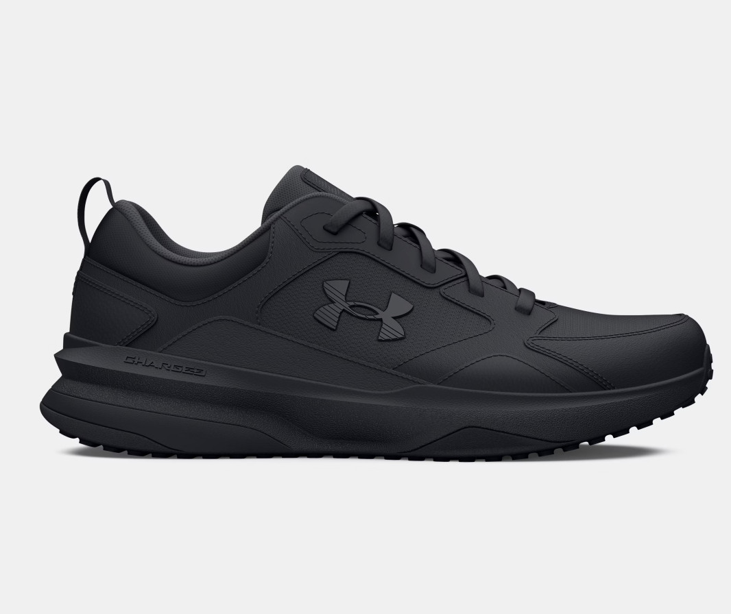 New w/ tags Under Armour Charged Edge Men's Training Shoes Black Authentic Seal New w/ tags Under Armour Charged Edge Men's Training Shoes Black Authentic Seal