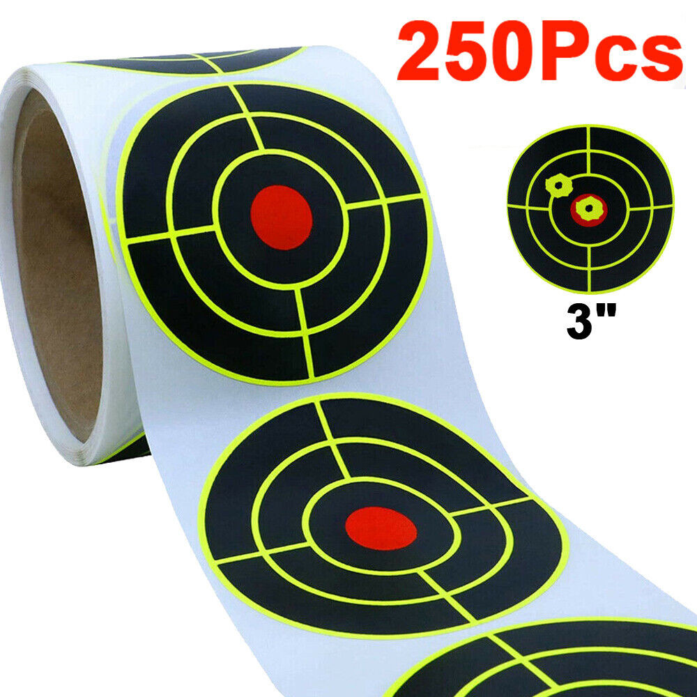 250Pcs Splatter Target Stickers 3 250Pcs Splatter Target Stickers 3